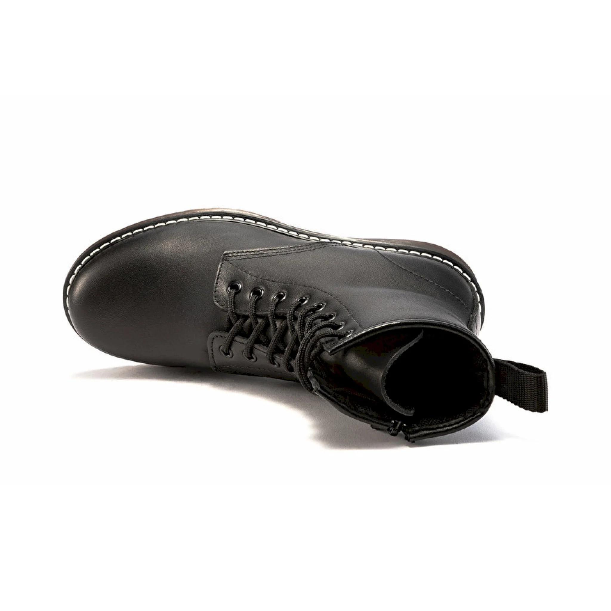 Anfibio in pelle con zip - immagine 5