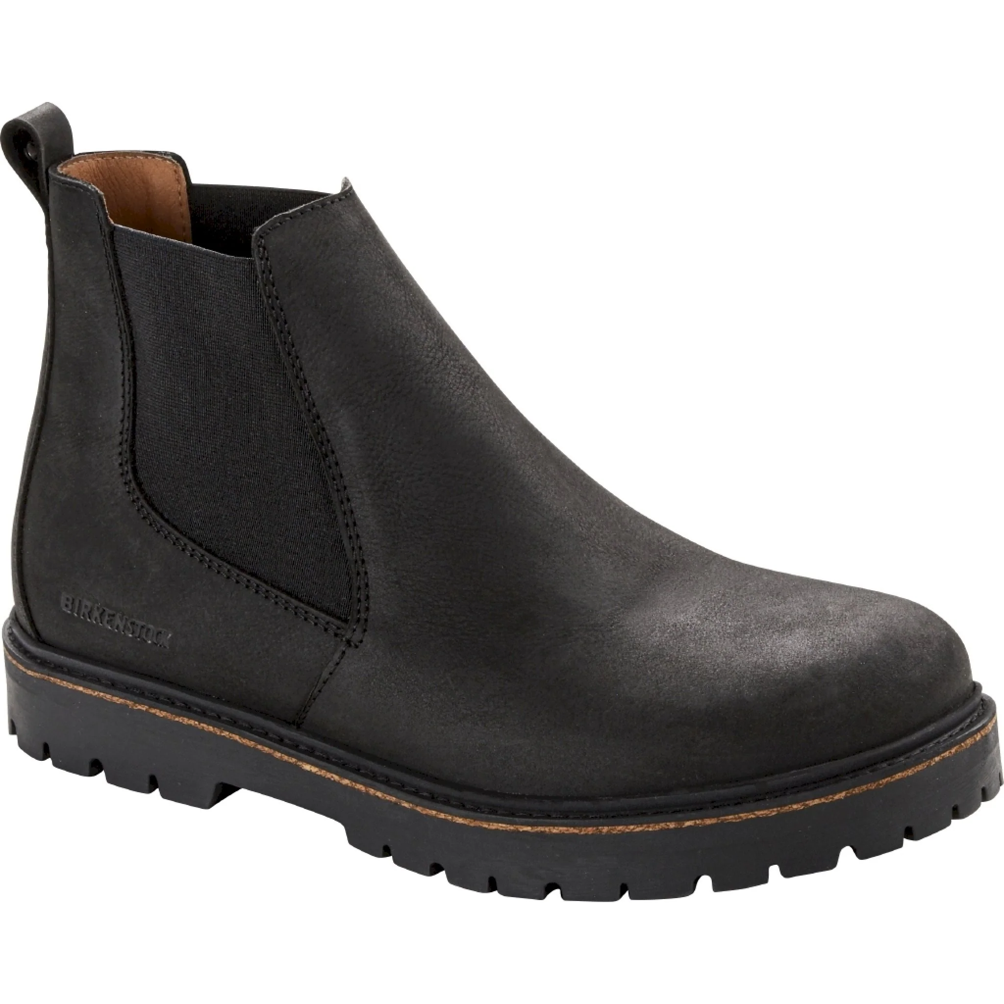 Stalon men black nubuck leather - immagine 2