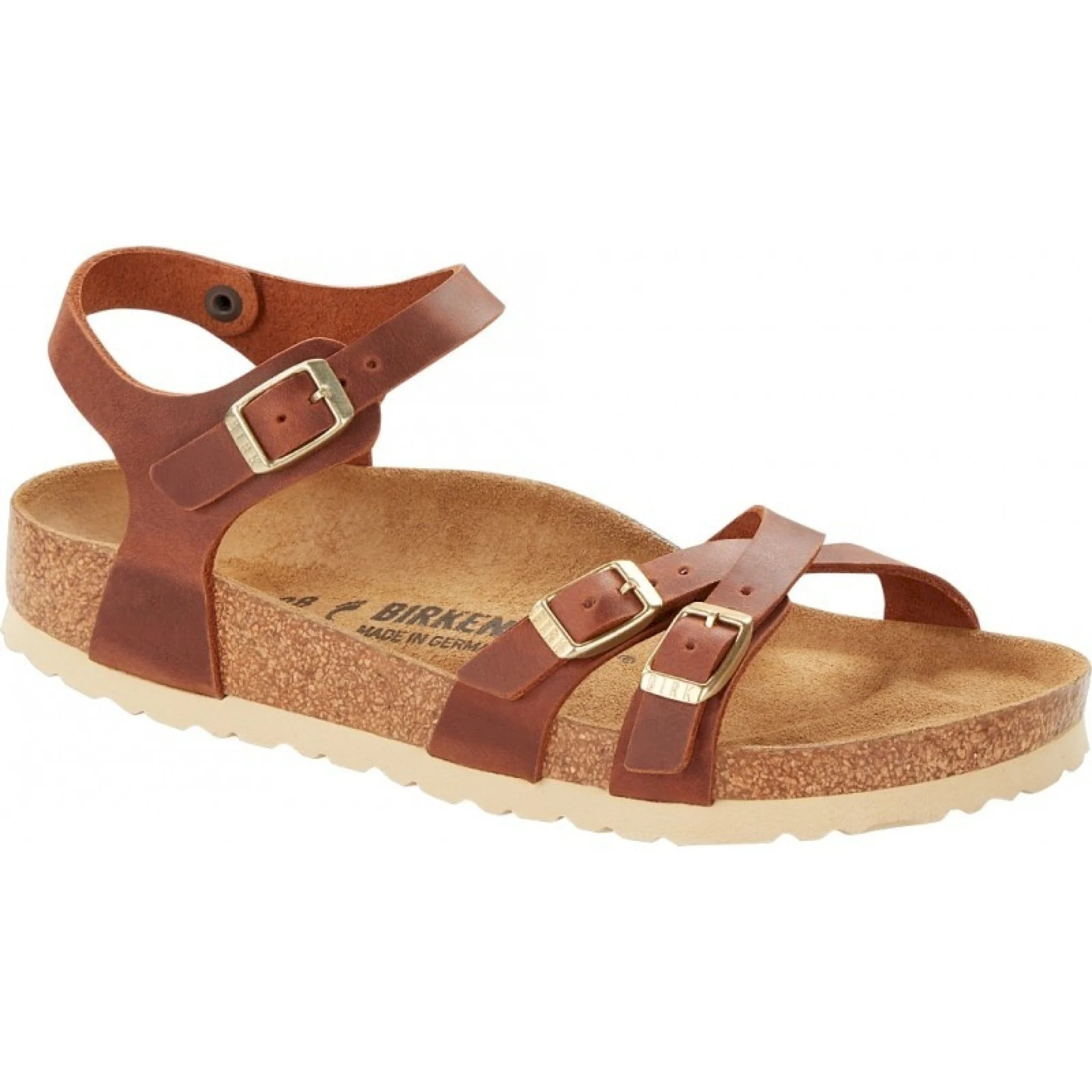 Kumba cognac waxy leather calzata stretta - immagine 2