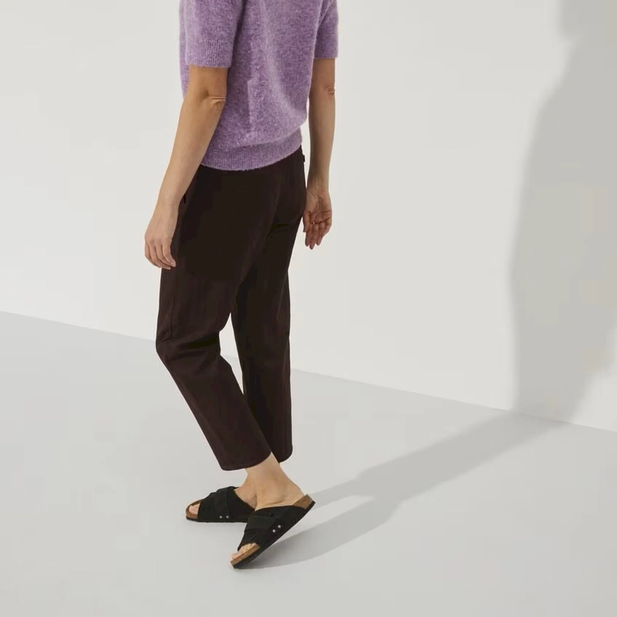 Kyoto nubuck/pelle scamosciata - black calz.s - immagine 8