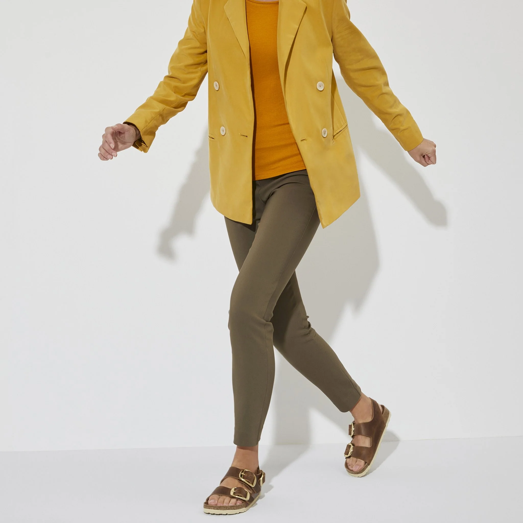 Milano big buckle , oiled leather - immagine 6