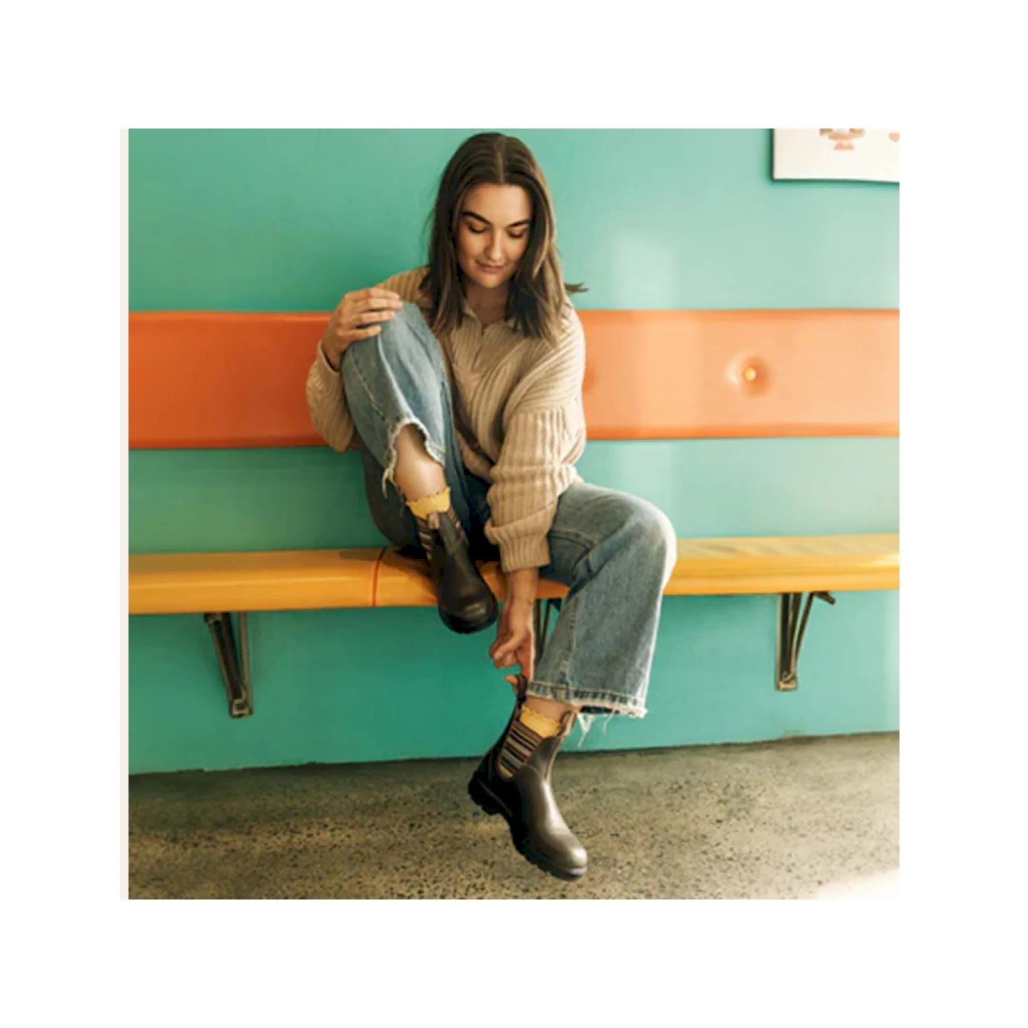 1409 originals stout brown & stripes - immagine 4