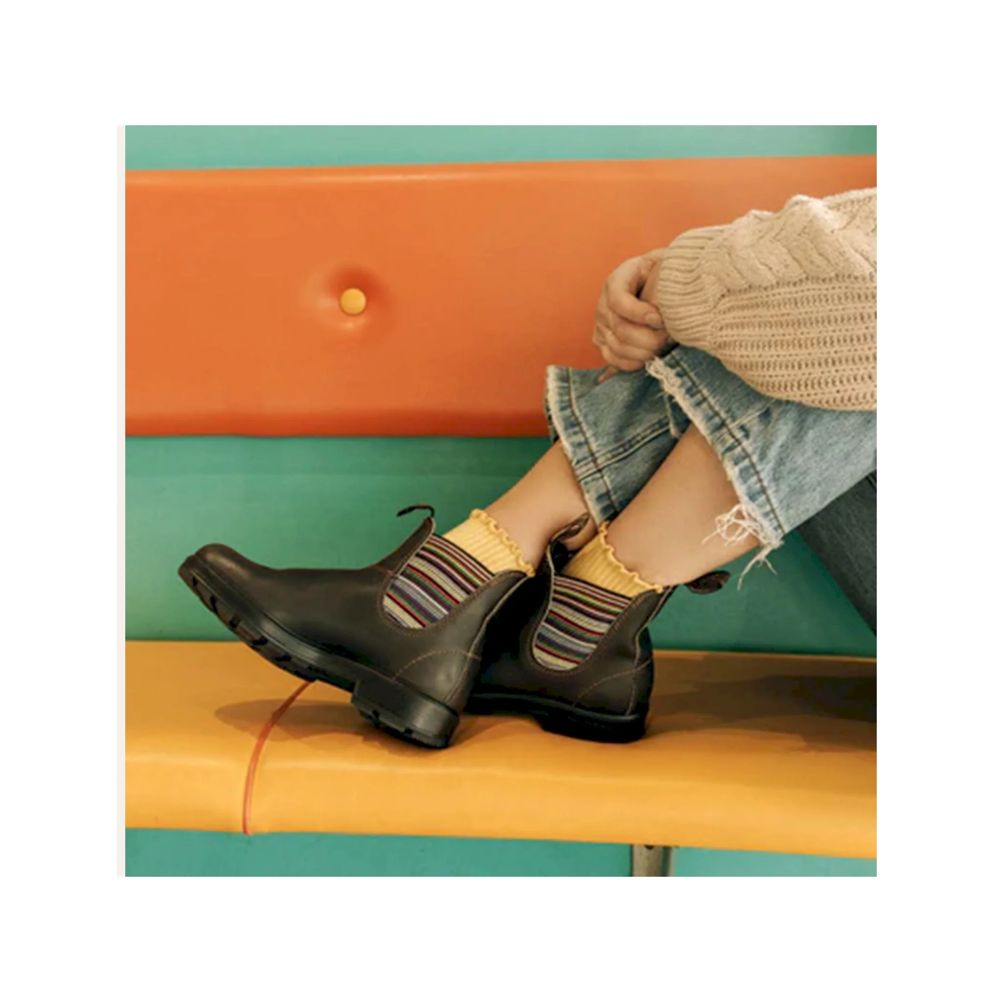 1409 originals stout brown & stripes - immagine 5