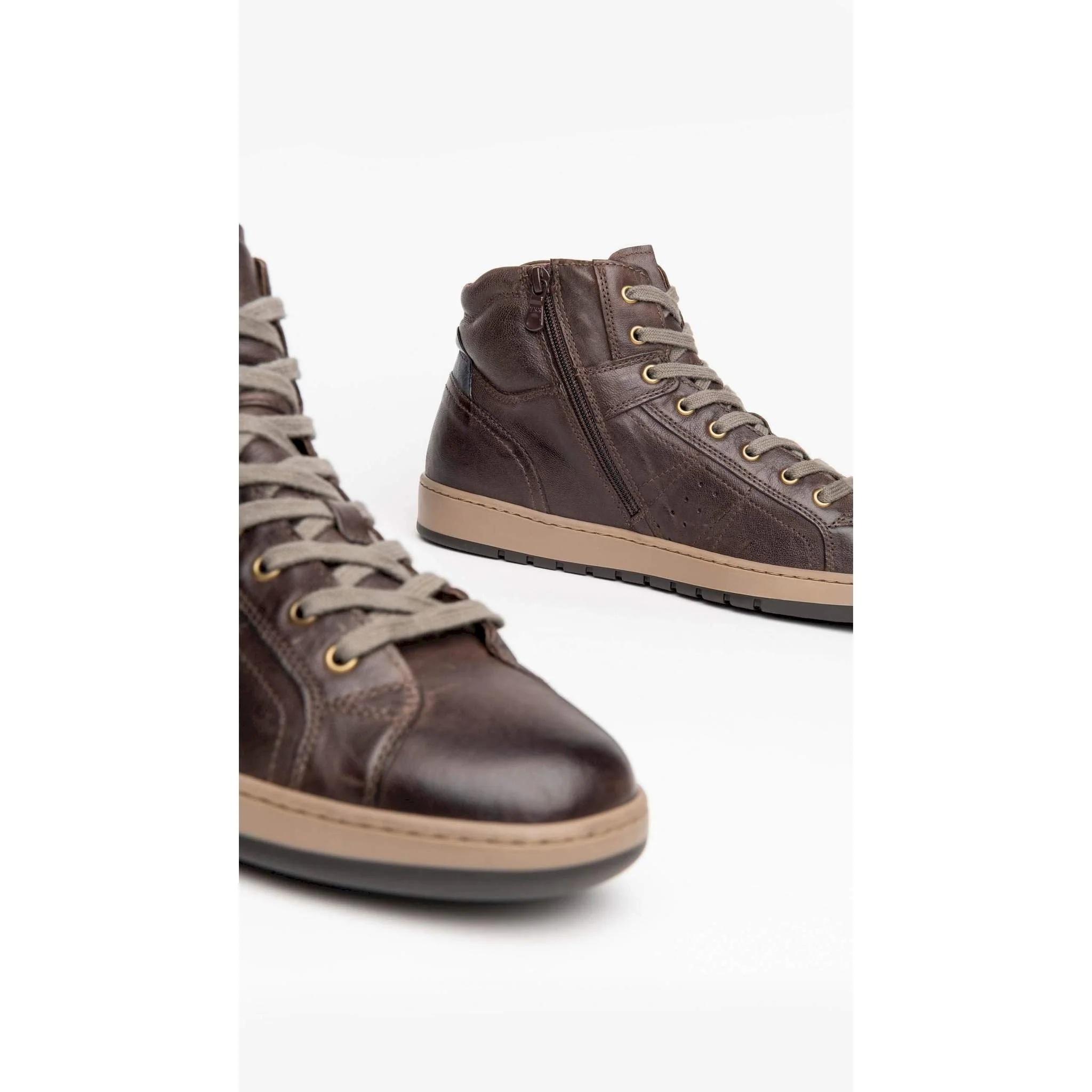 Sneaker alte uomo pelle - immagine 9