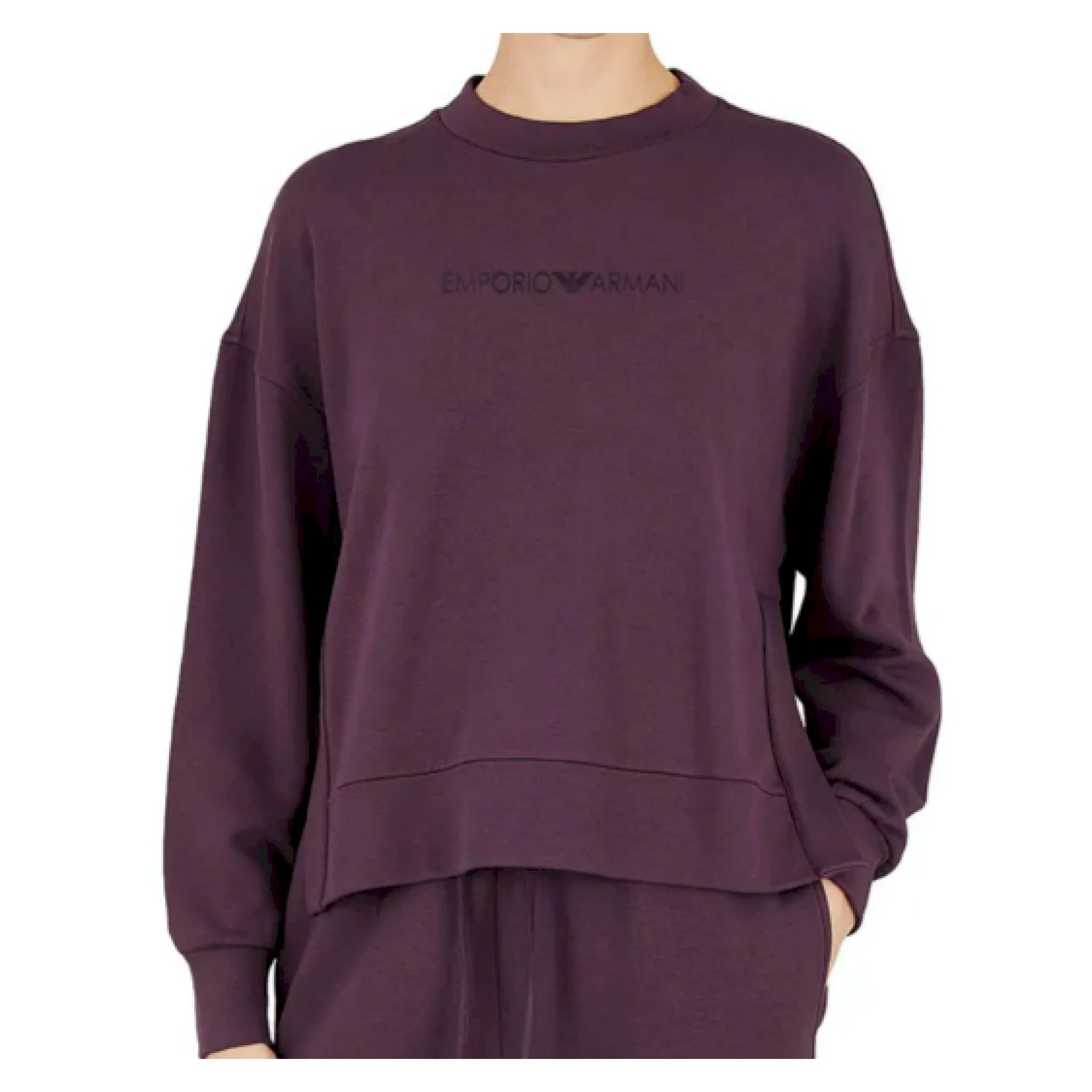 Armani felpa loose in viscosa - immagine 3