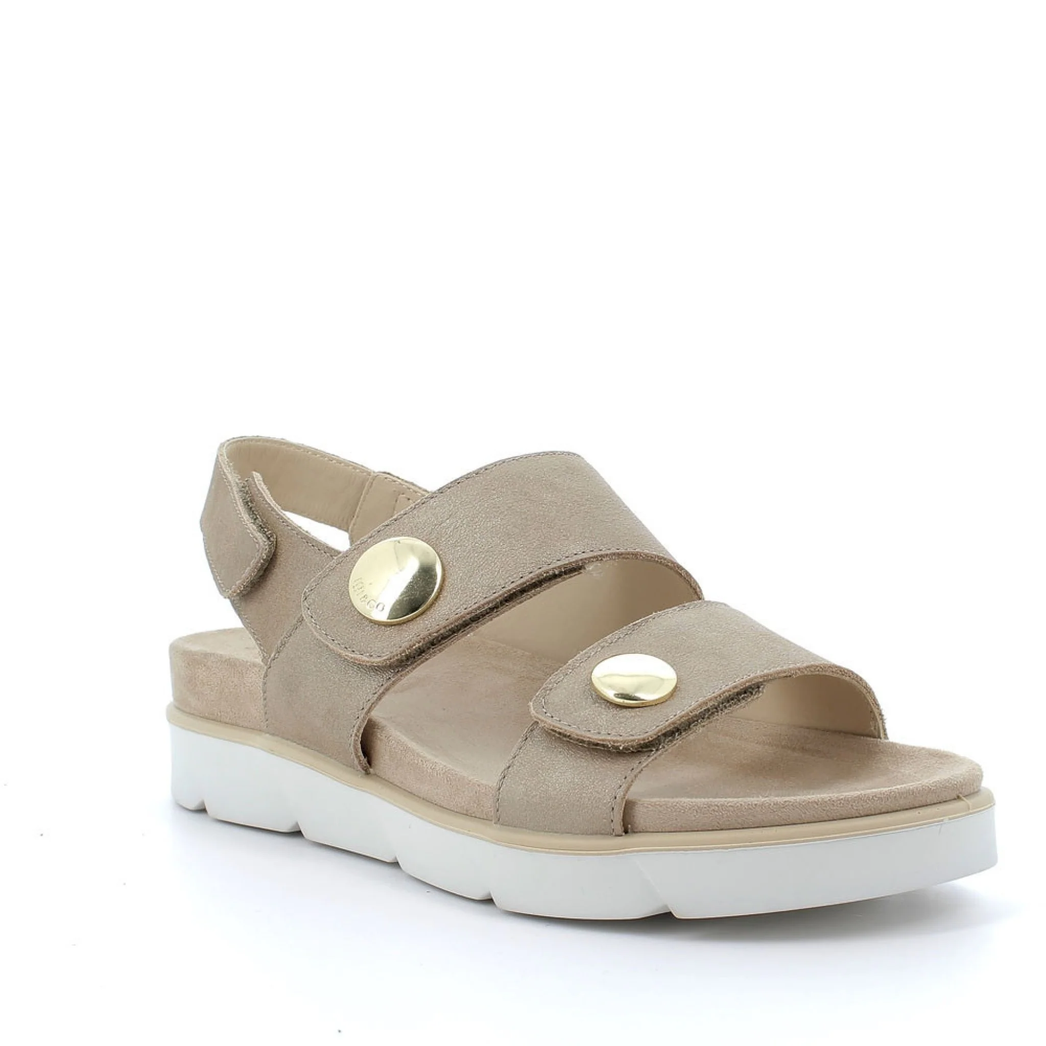 Donna delia sandalo 3 velcri - immagine 3