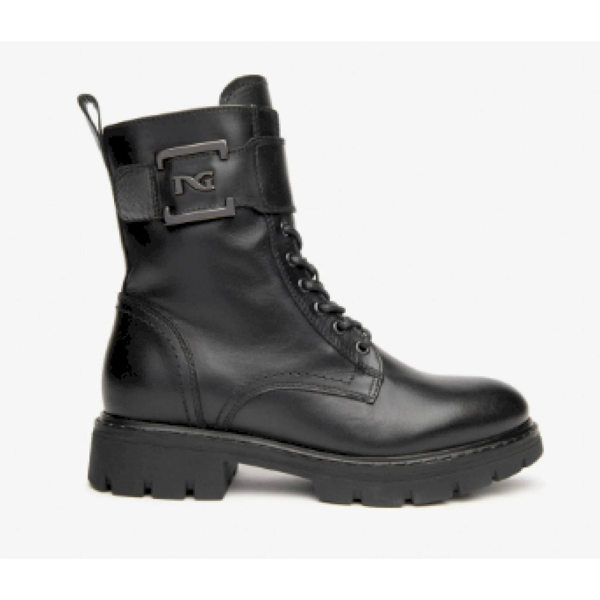 Nero giardini anfibio donna in pelle - immagine 2