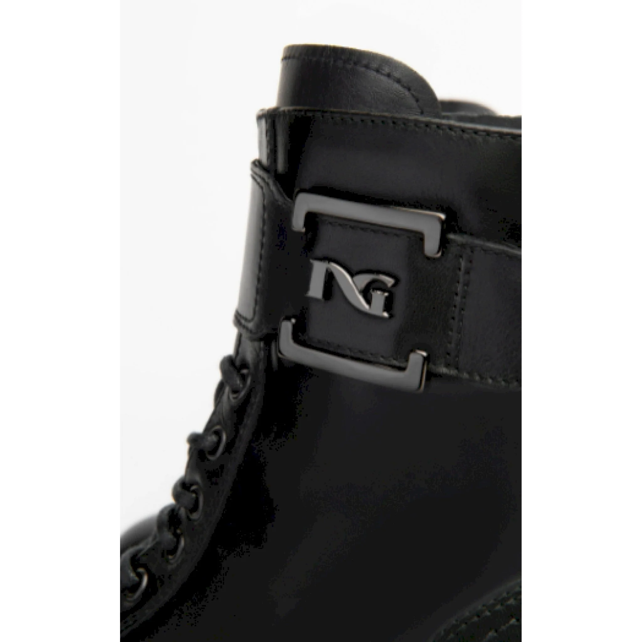 Nero giardini anfibio donna in pelle - immagine 5