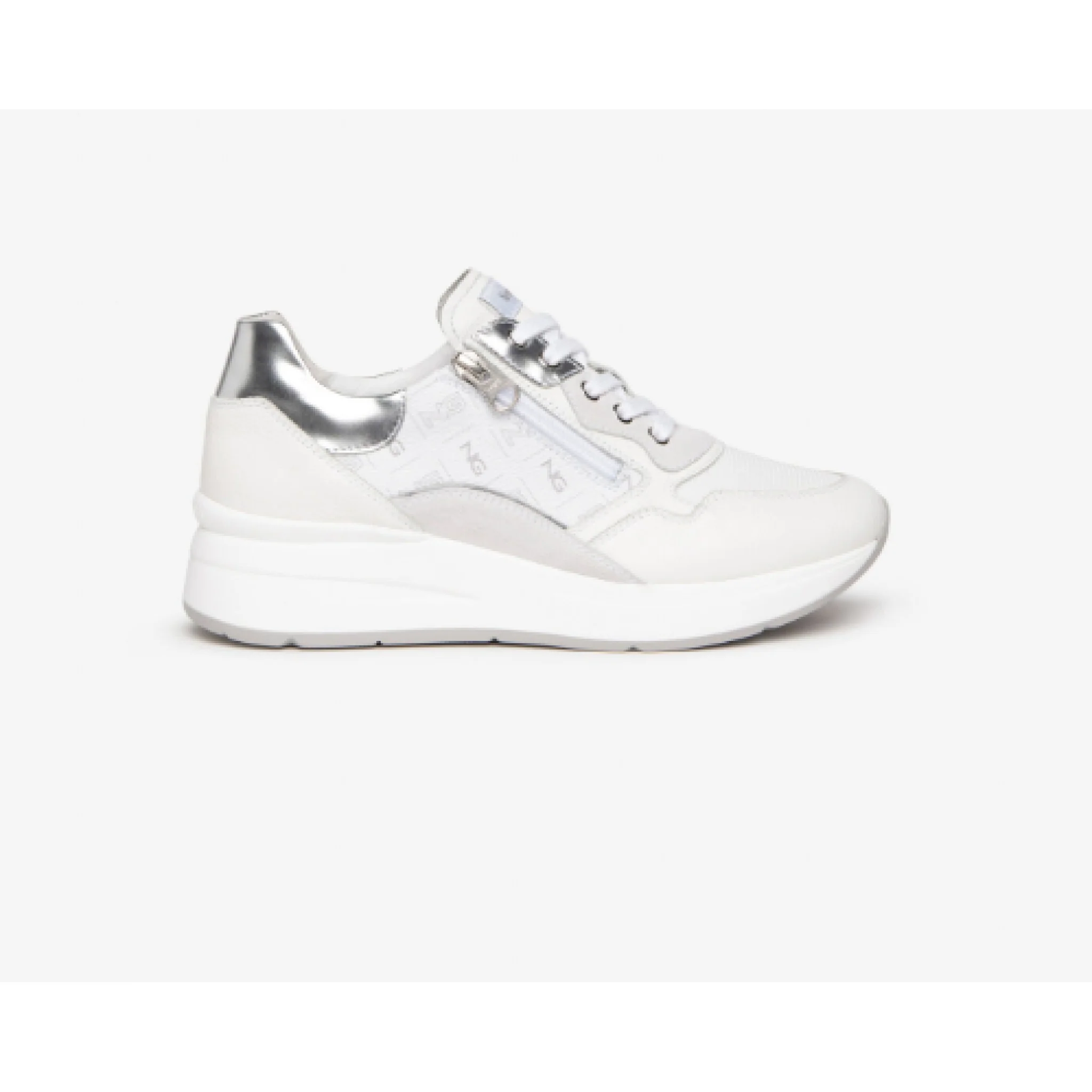 Sneakers donna in pelle e camoscio - immagine 6