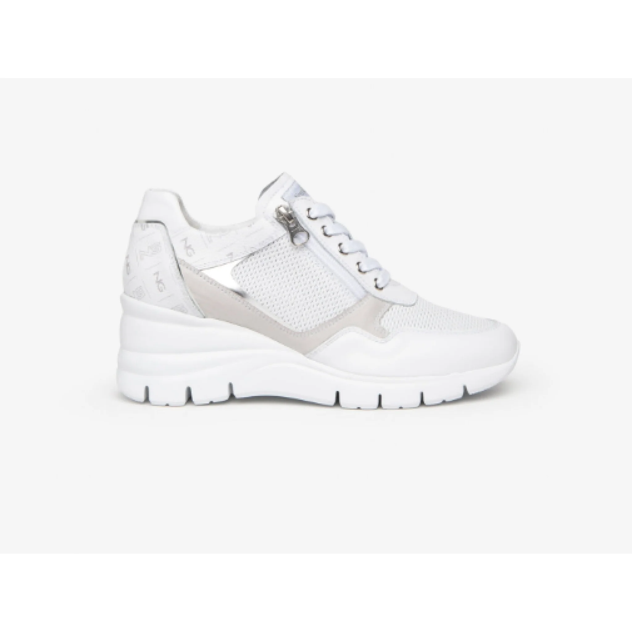 Sneakers donna in pelle - immagine 6