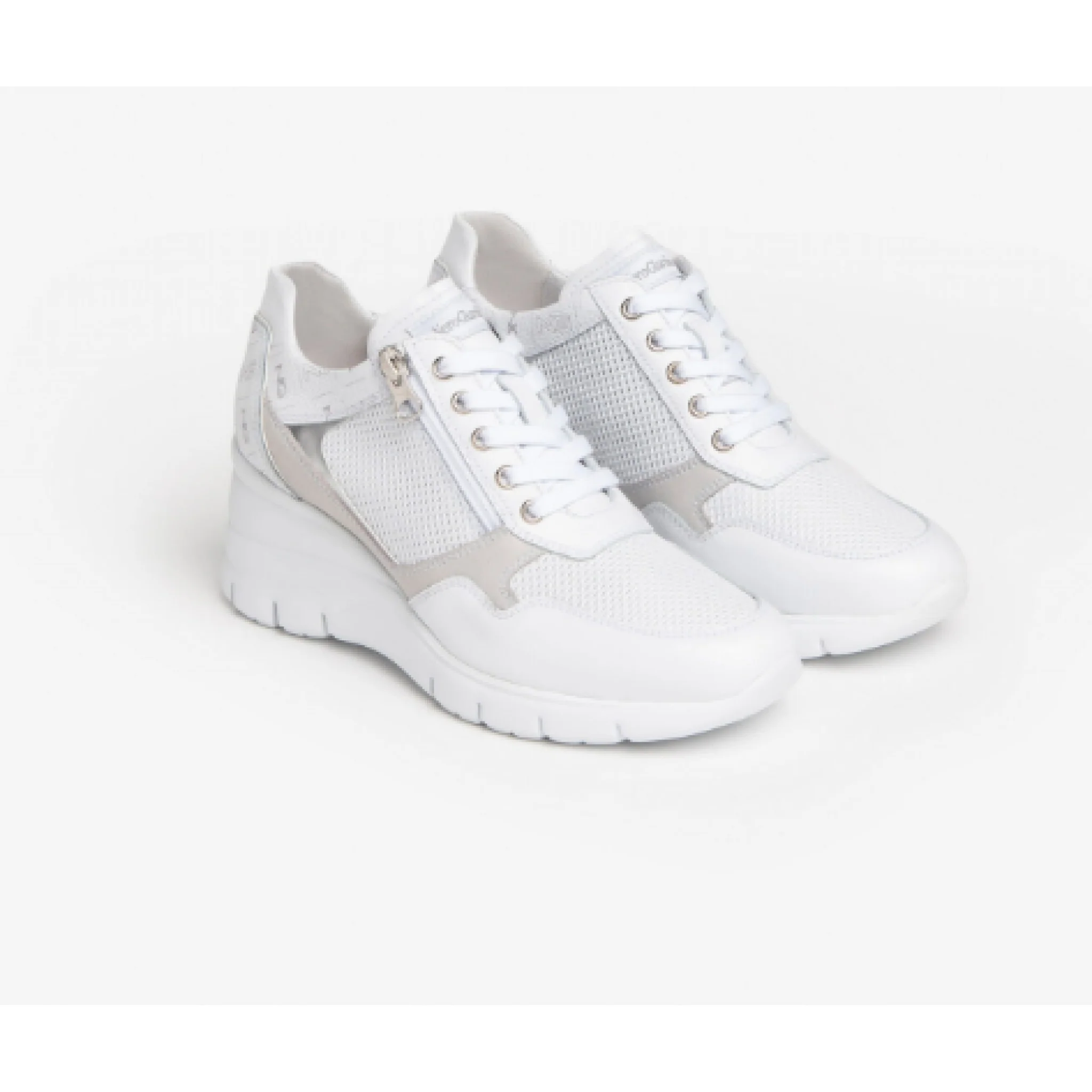 Sneakers donna in pelle - immagine 7