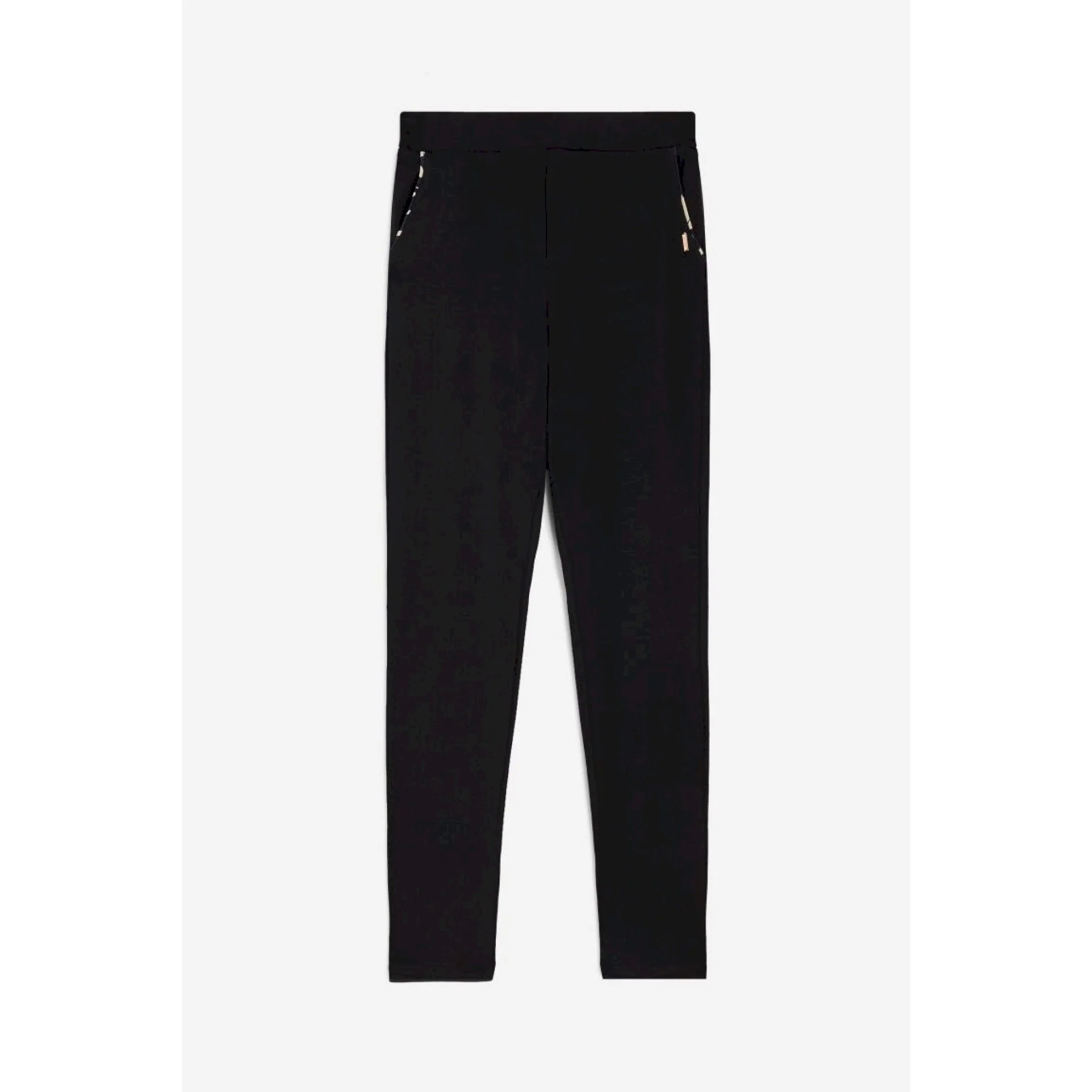 Freddy pantaloni donna in jersey stretch con dettagli tropical - immagine 3