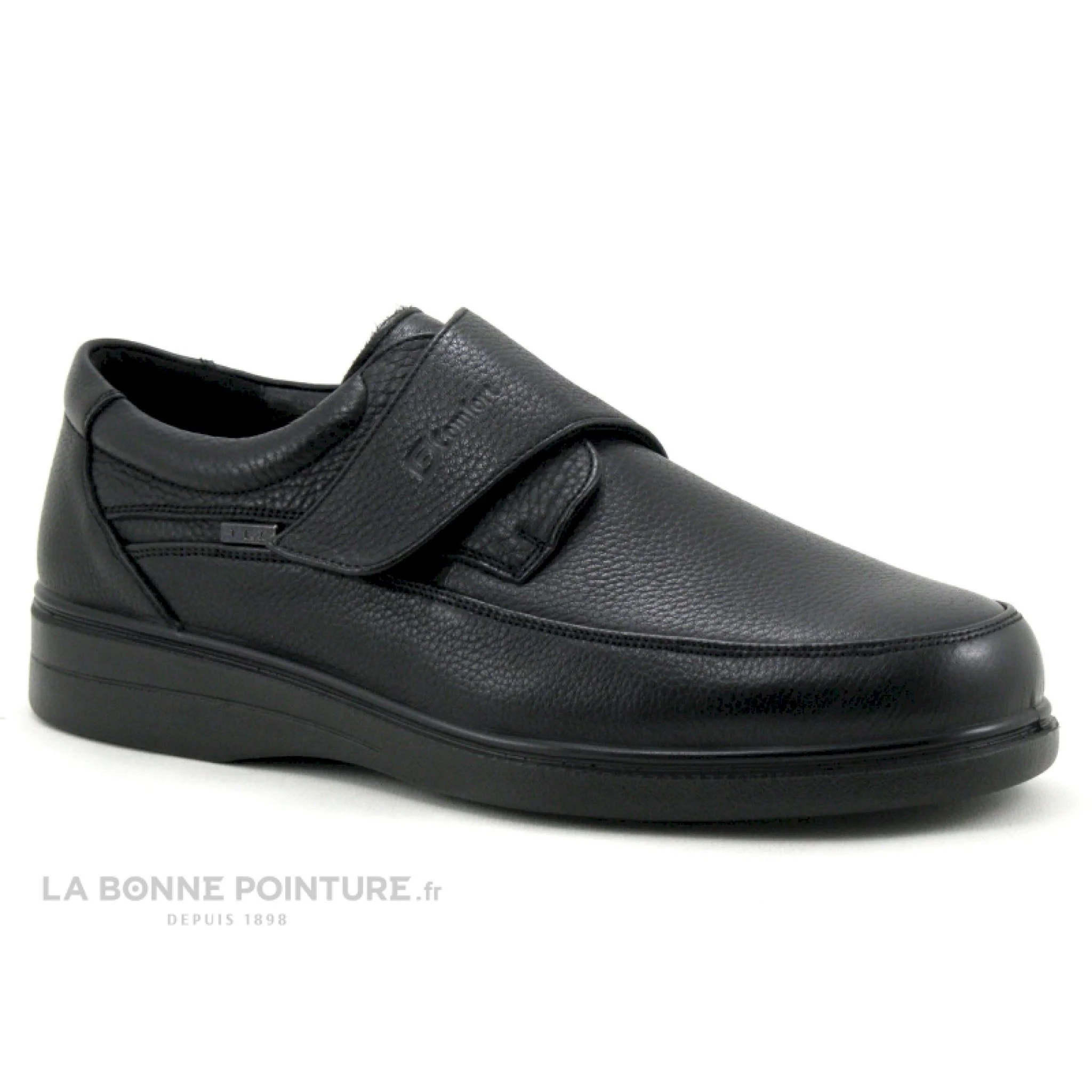 G comfort a-903 schwarz black - scarpa da uomo con cinturino in velcro - immagine 2