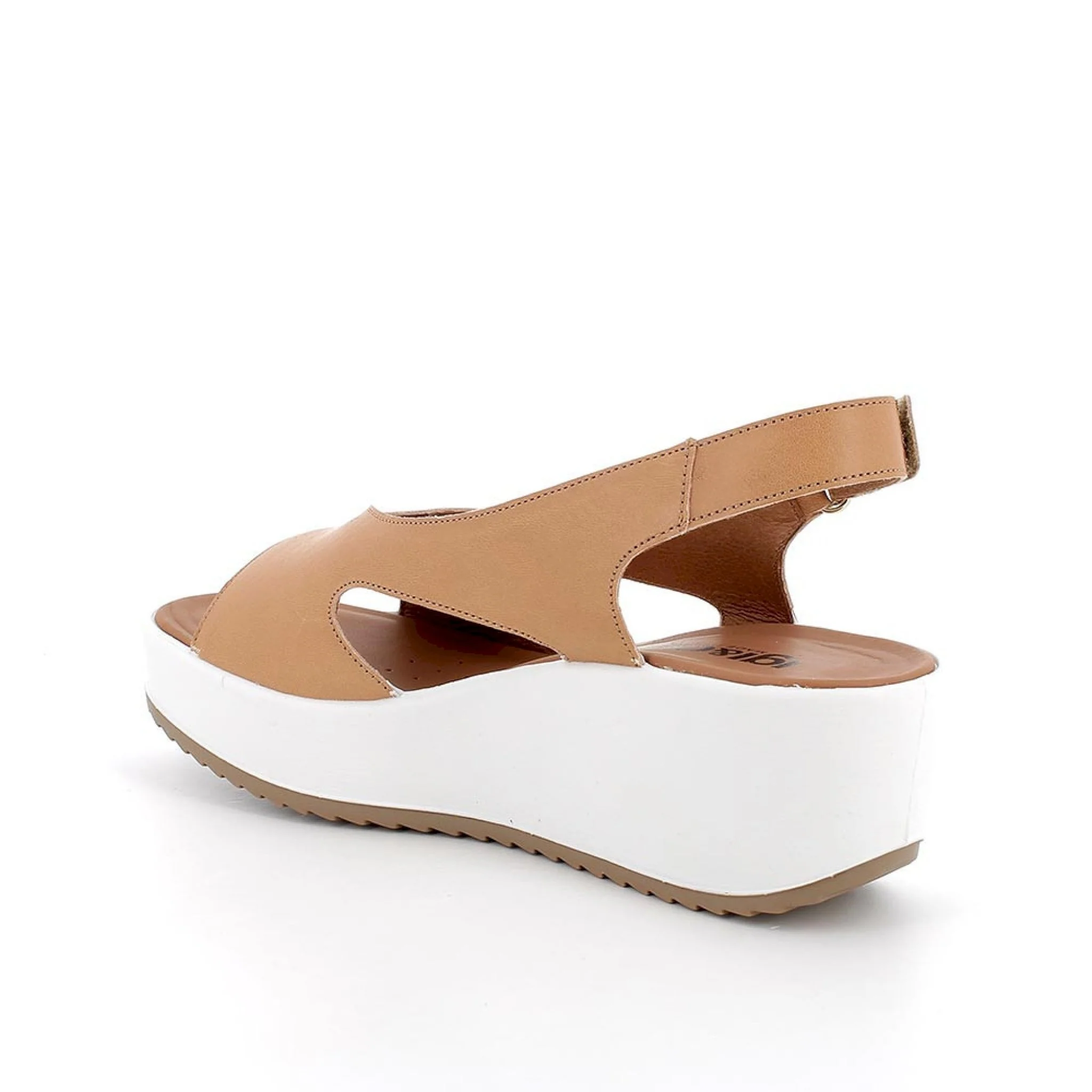 Sandali con zeppa da donna con strap - immagine 7