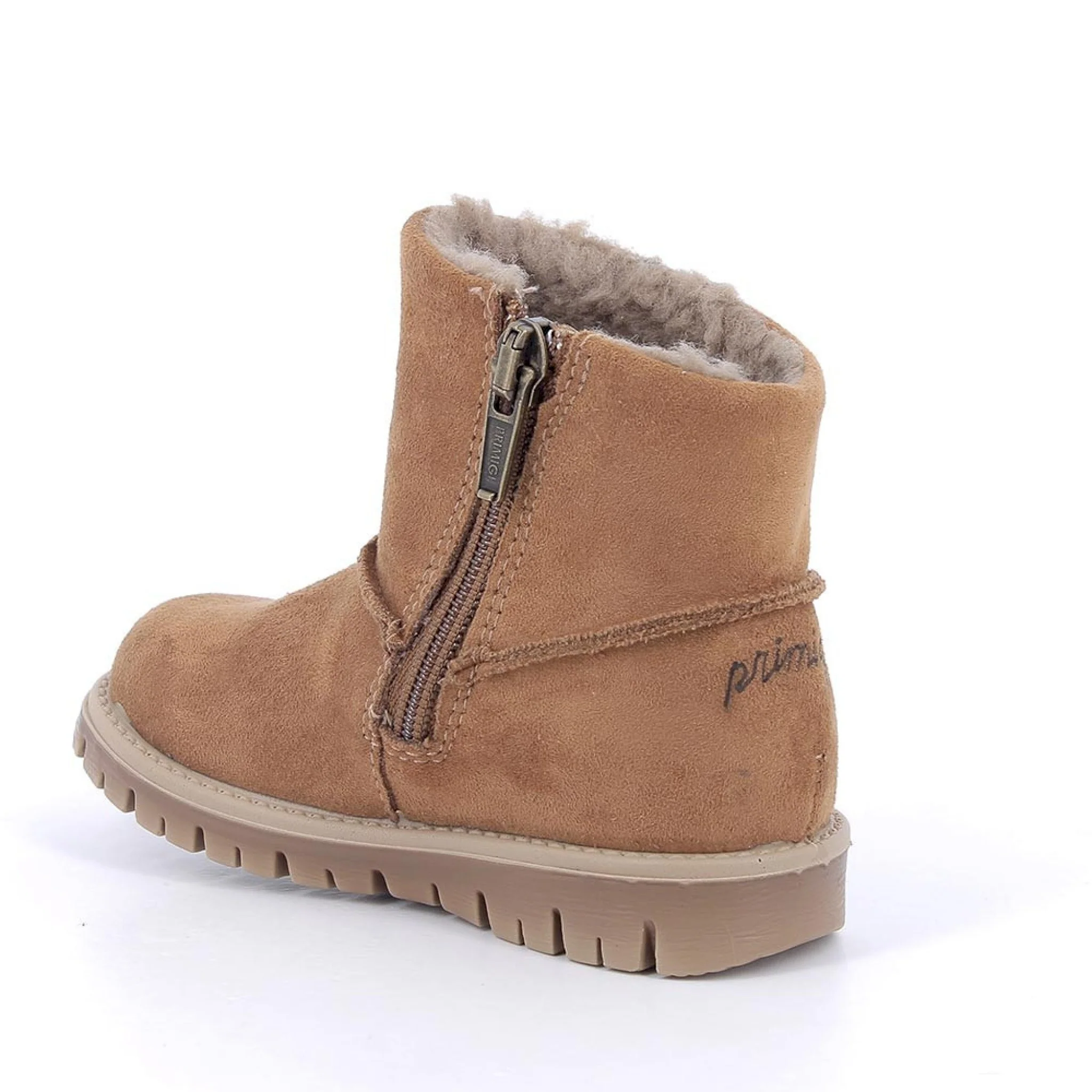 Stivaletti da bambina rosa con zip - immagine 7