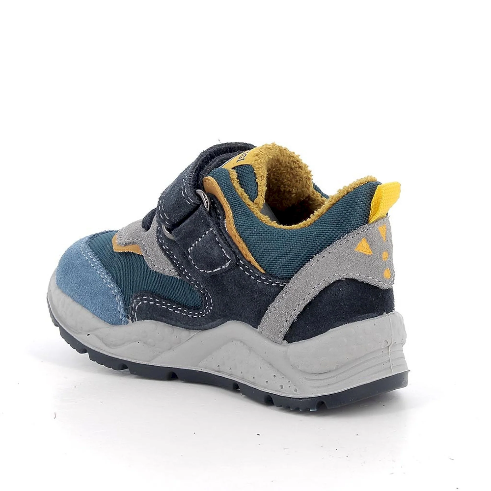 Sneakers da bambina rosa con strap - immagine 7