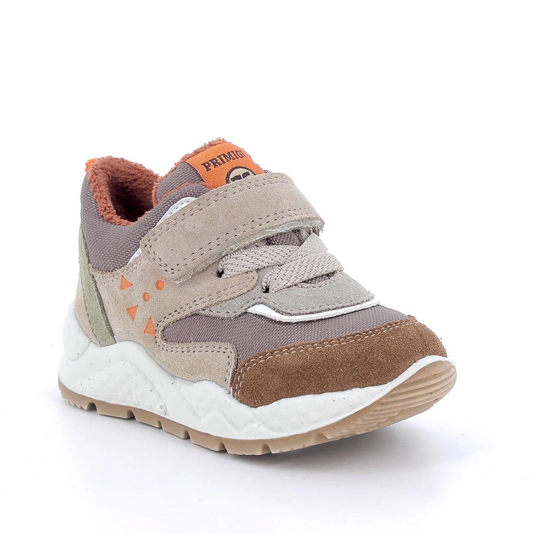 Sneakers da bambina rosa con strap - immagine 9