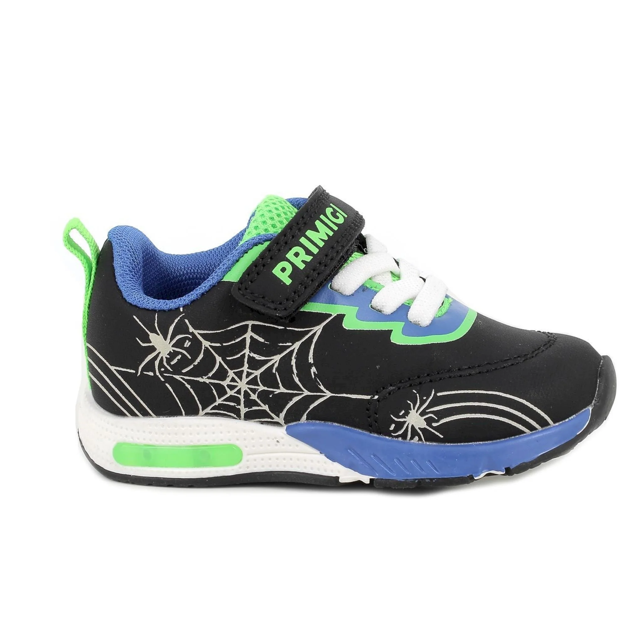 Sneakers da bambina rosa con strap - immagine 5