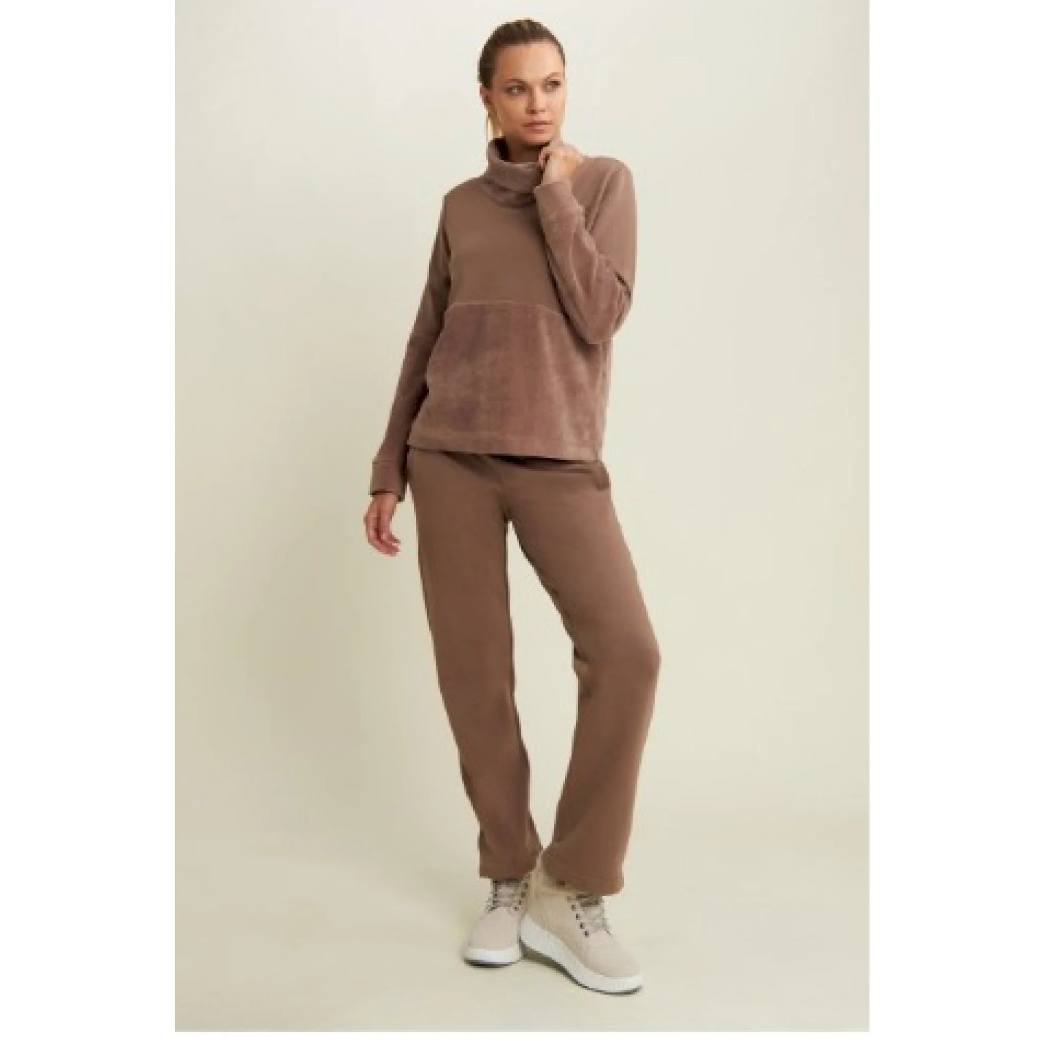 Freddy pantaloni sportivi con gamba dritta e dettagli luminosi - immagine 2