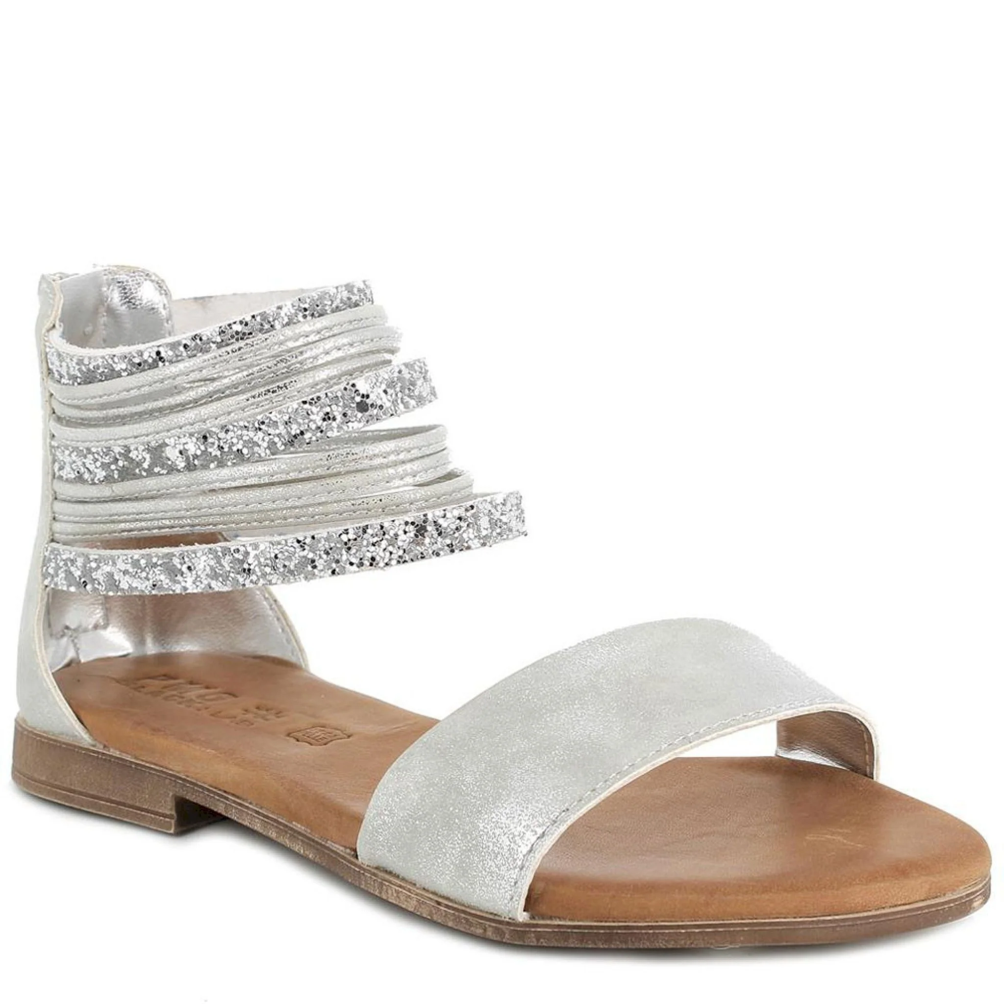 Sandalo da bambina argento - immagine 3