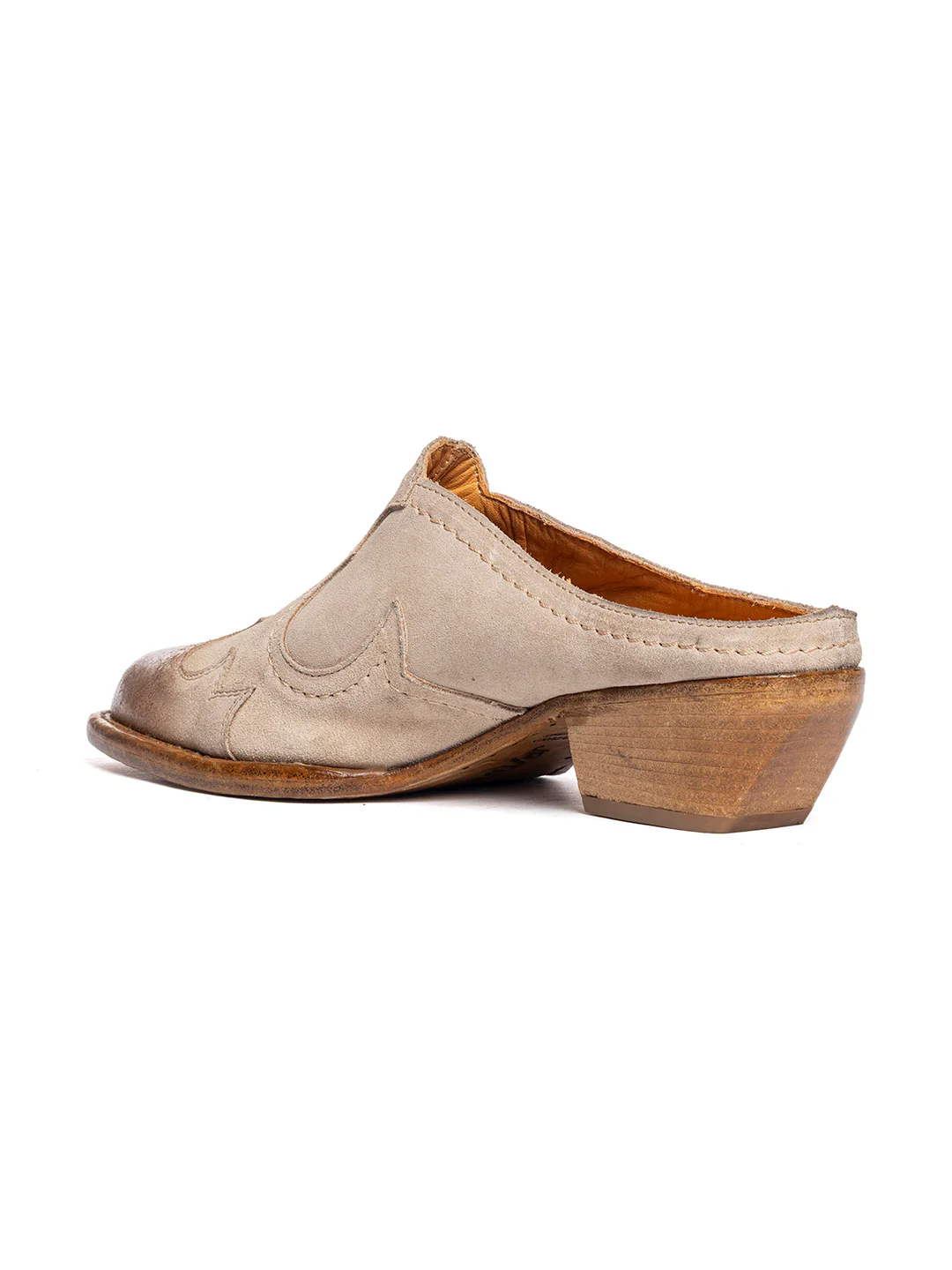 Sabot in vitello crosta sabbia 2216/5 - immagine 5