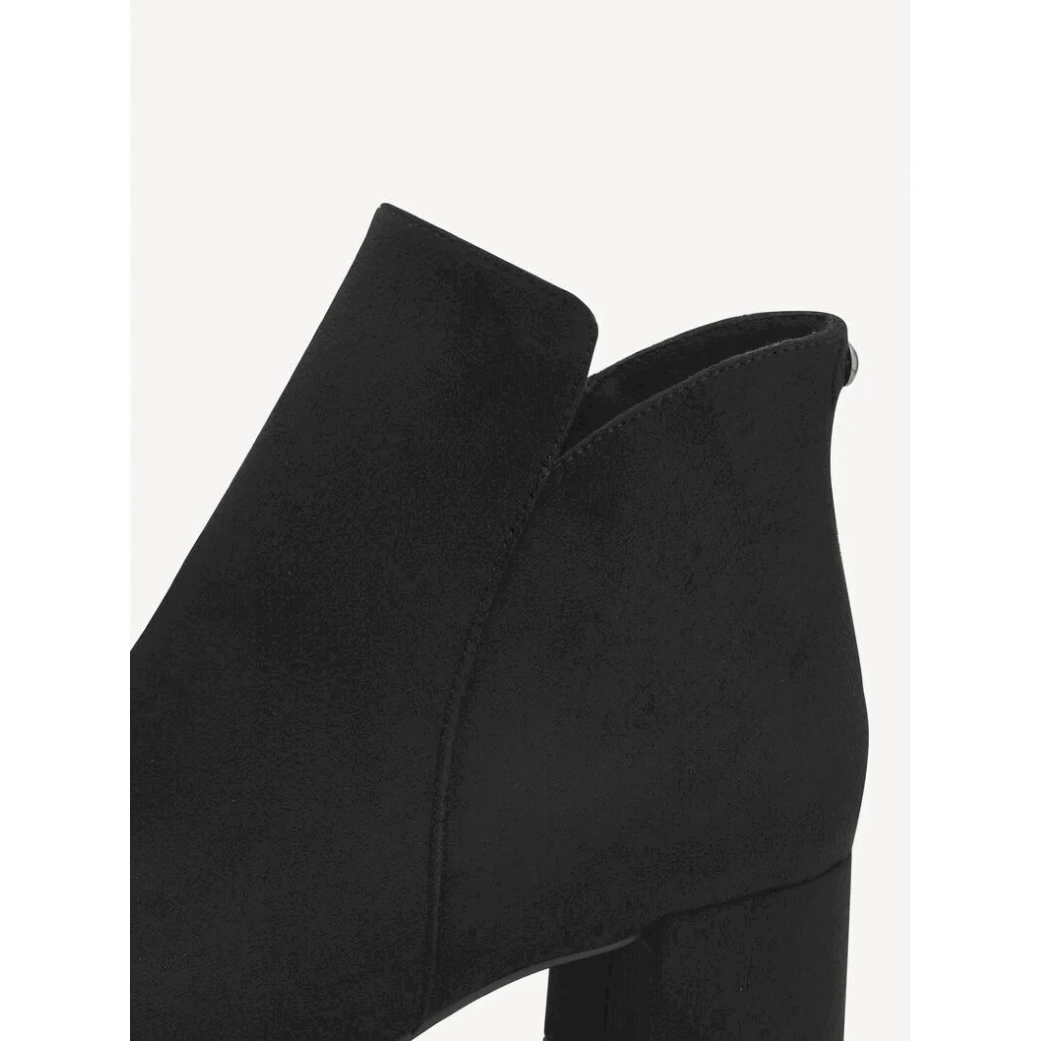 Stivaletto in camoscio con tacco - immagine 5