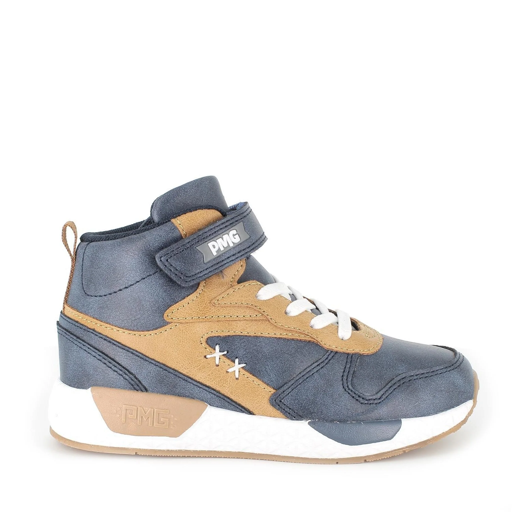 Sneakers da bambino navy-cognac - immagine 2