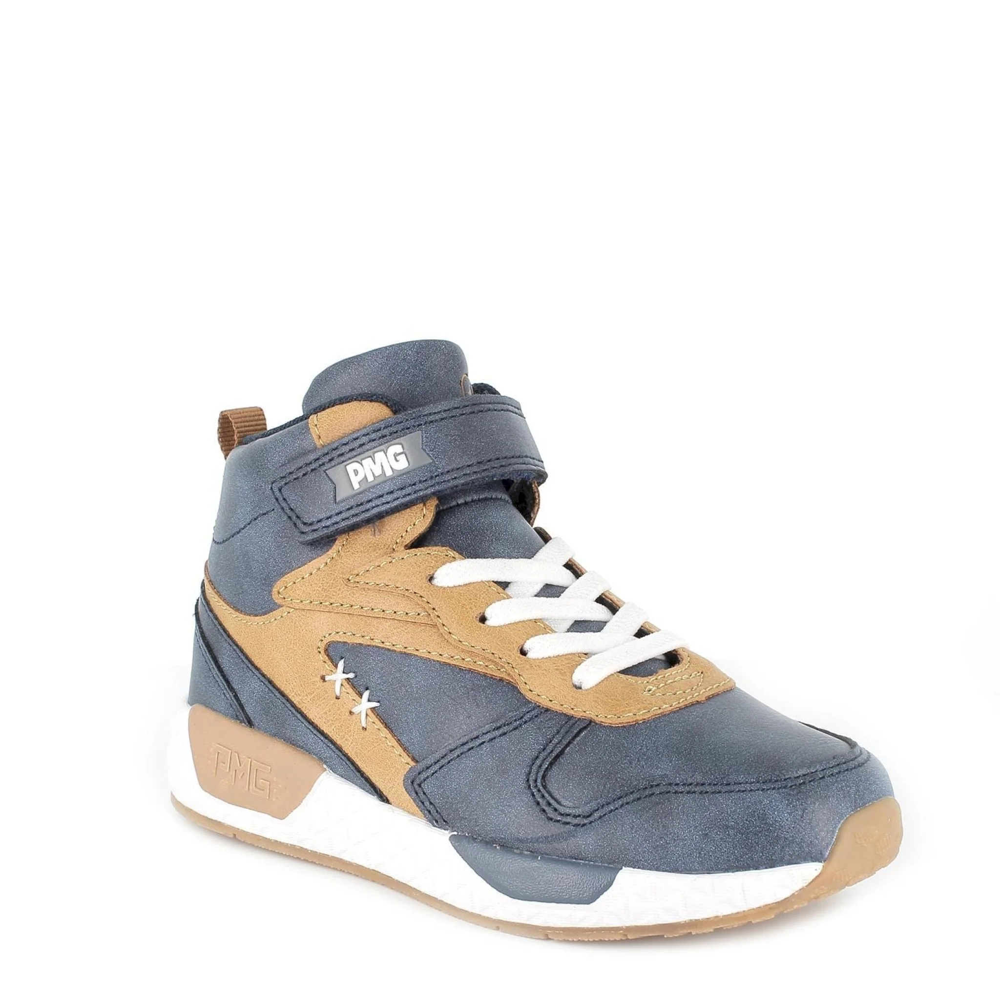 Sneakers da bambino navy-cognac - immagine 3