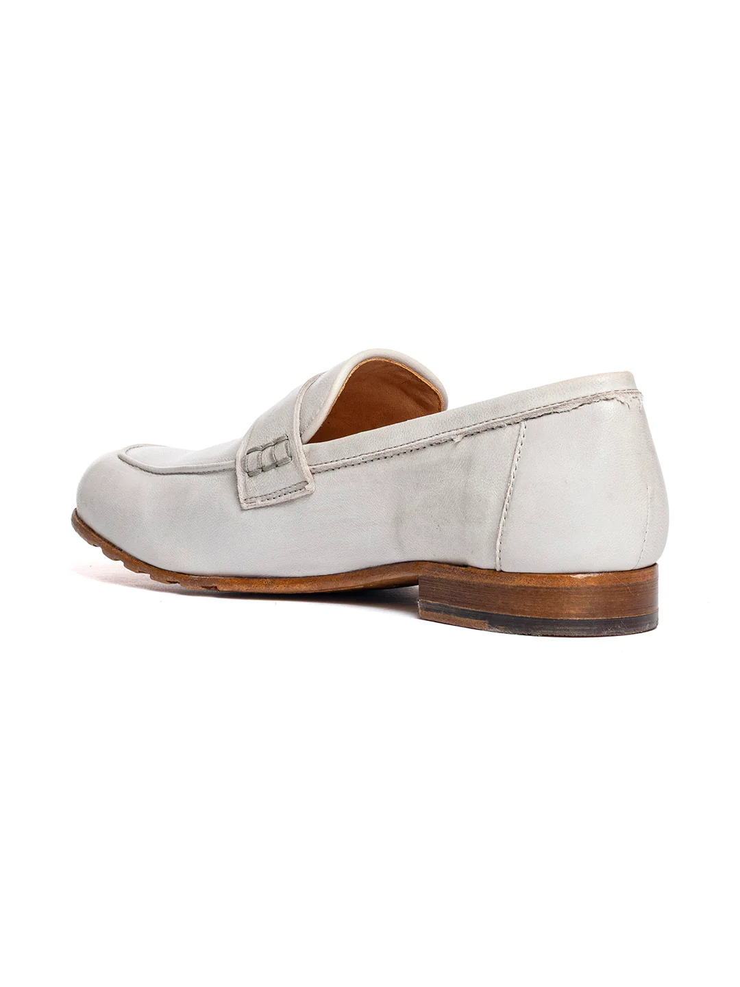 Mocassini in agnello oyster 37496/8 - immagine 5