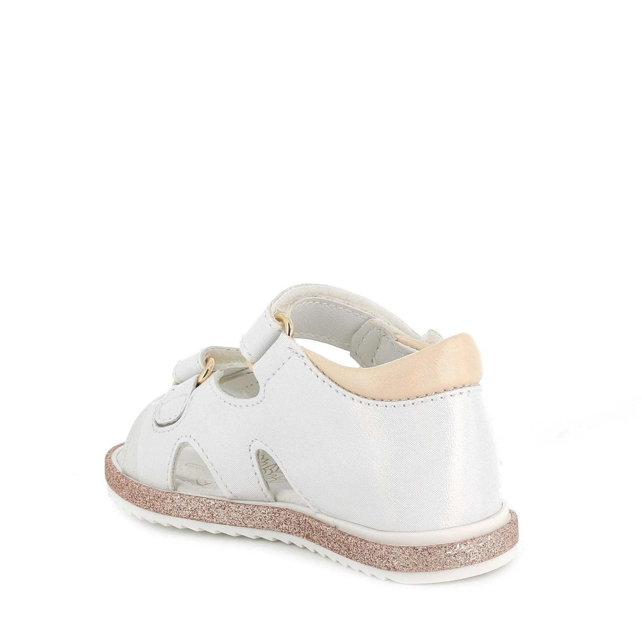 Sandalo per bambina bianco cangiante - immagine 4