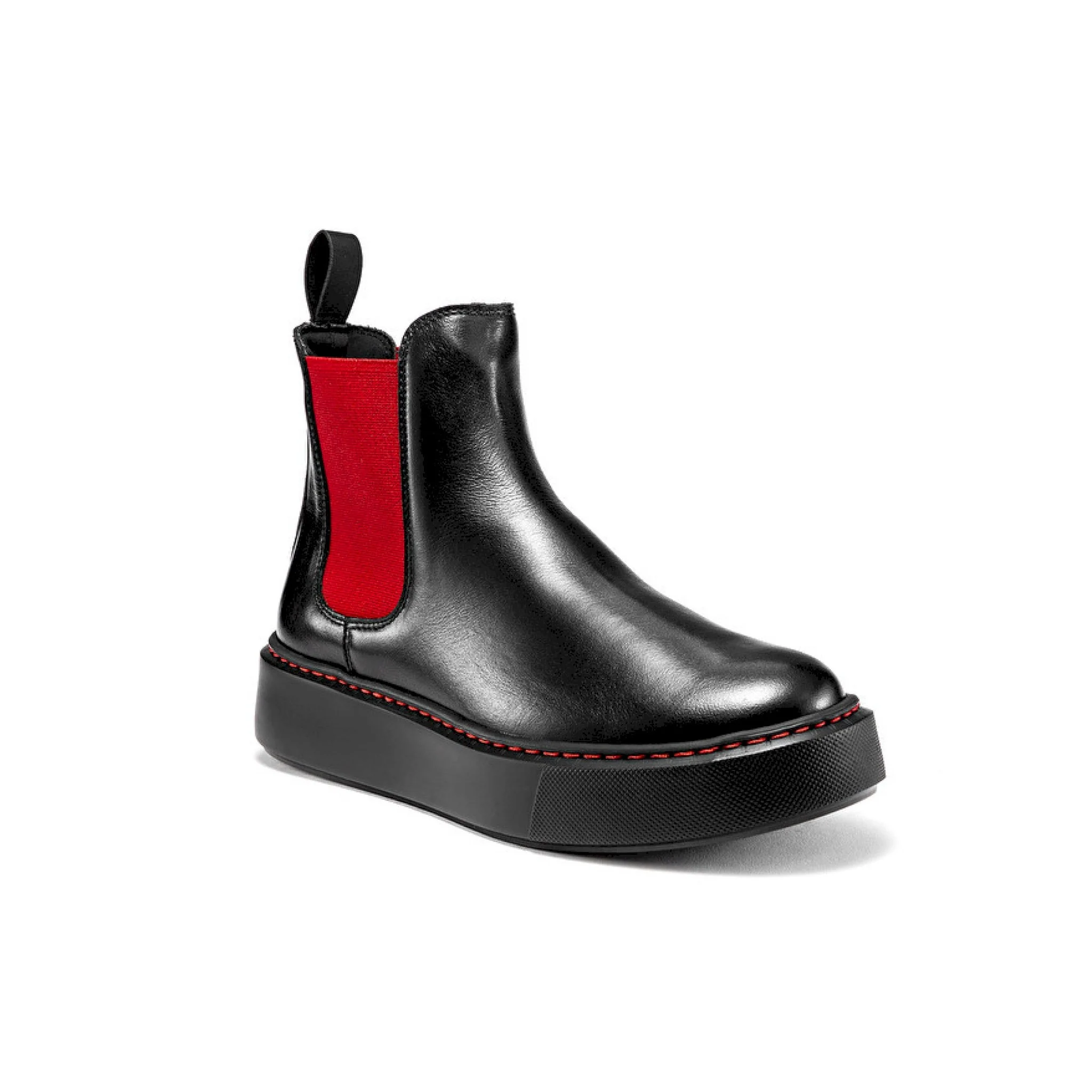 Beatles in pelle con elastico colorato - immagine 3