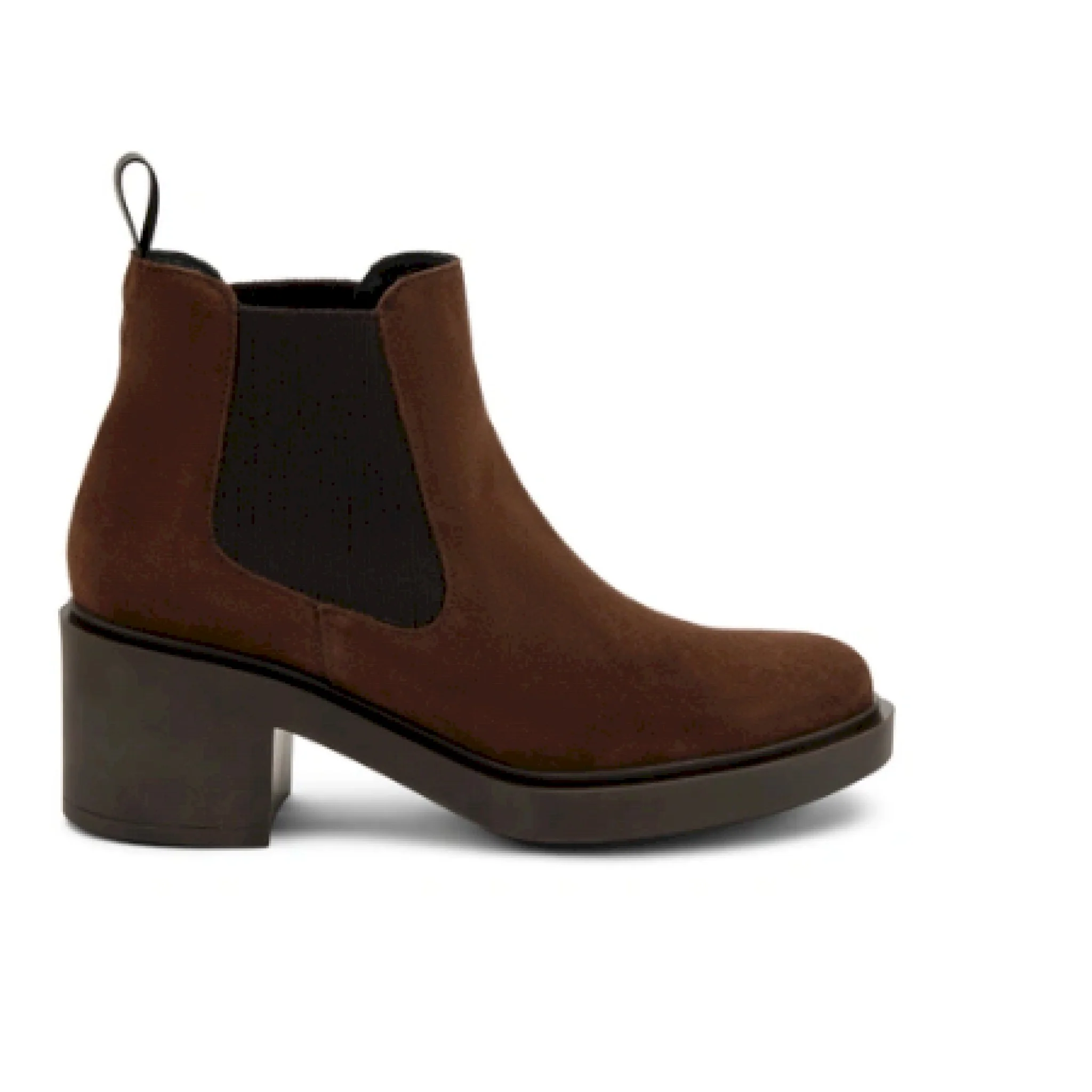 Frau beatles in pelle scamosciata con tacco comodo - immagine 2