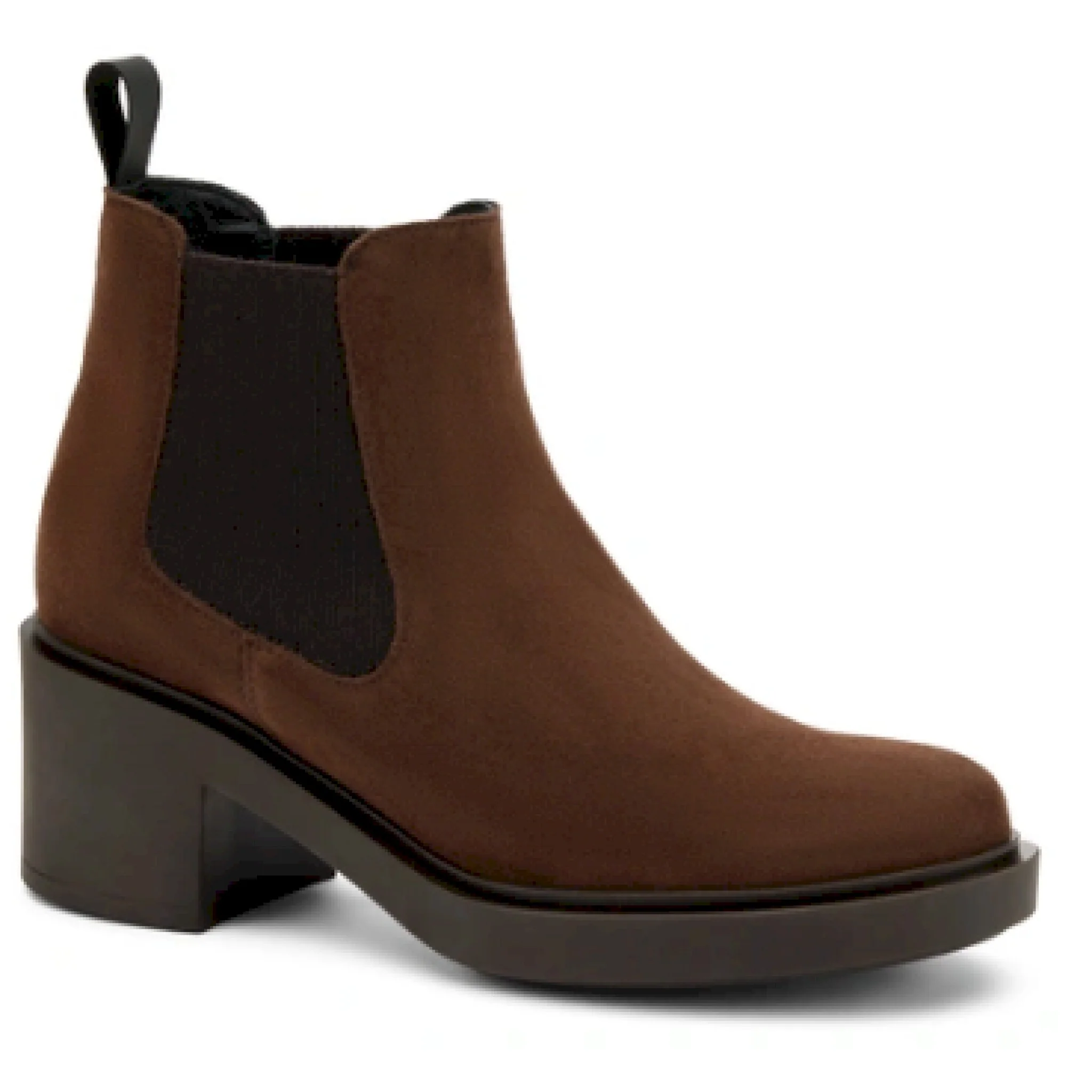 Frau beatles in pelle scamosciata con tacco comodo - immagine 3