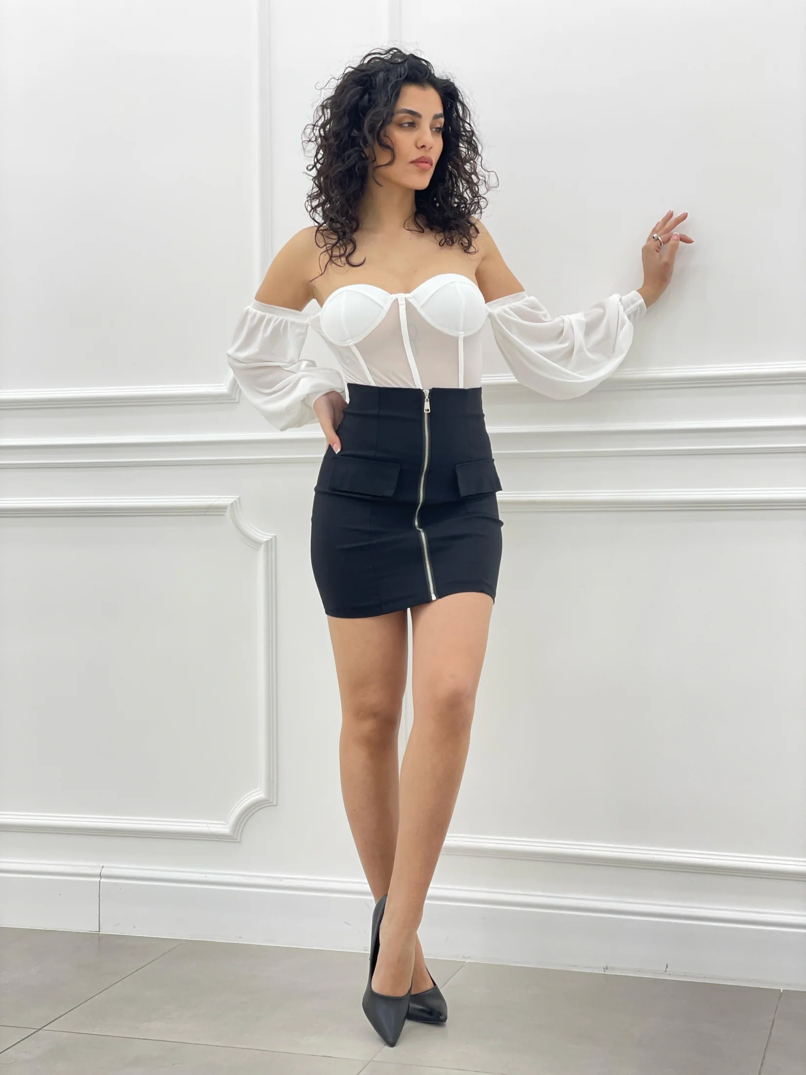 GONNA CON ZIP NEW COLLECTION - immagine 3