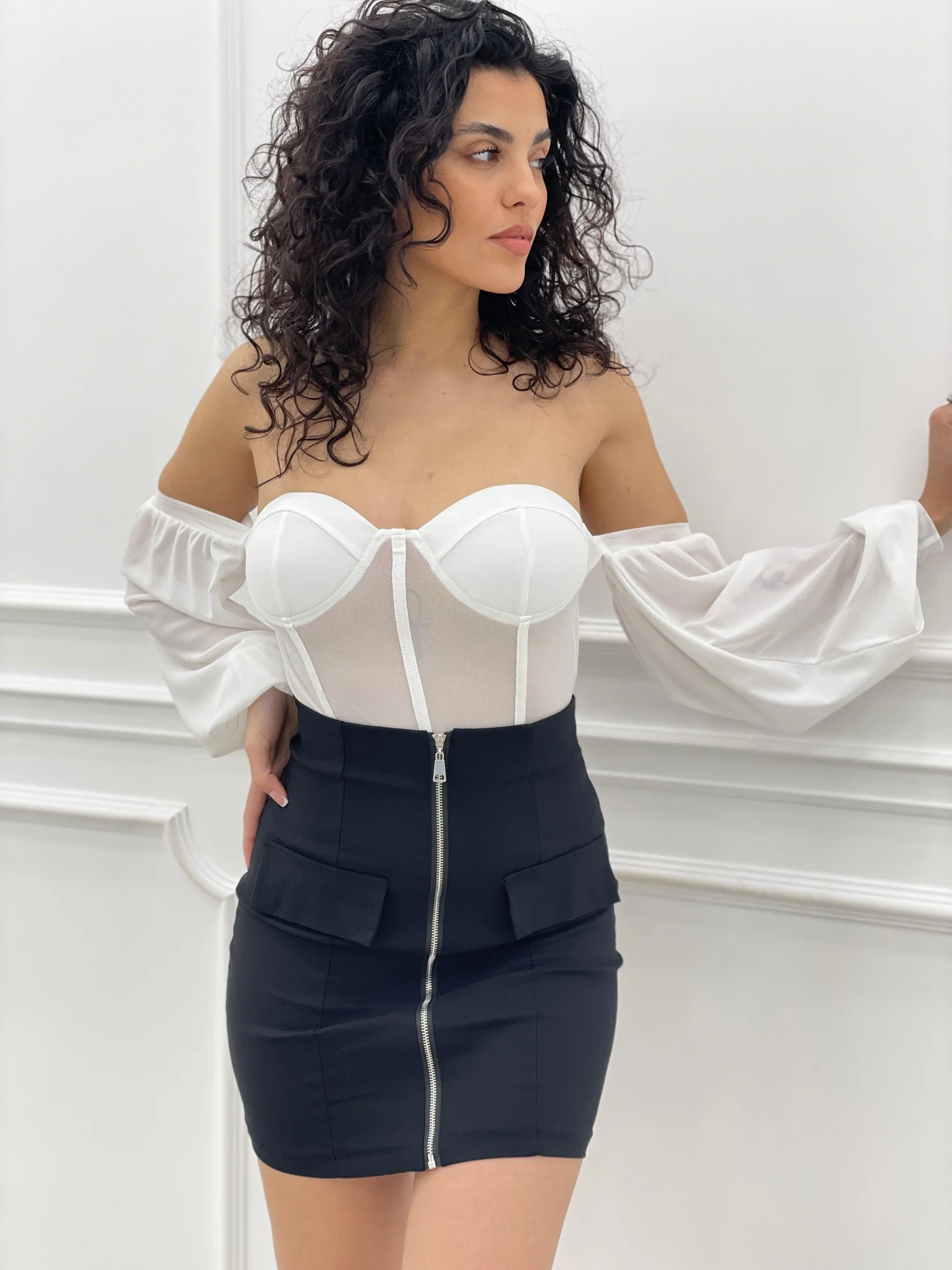 GONNA CON ZIP NEW COLLECTION - immagine 2