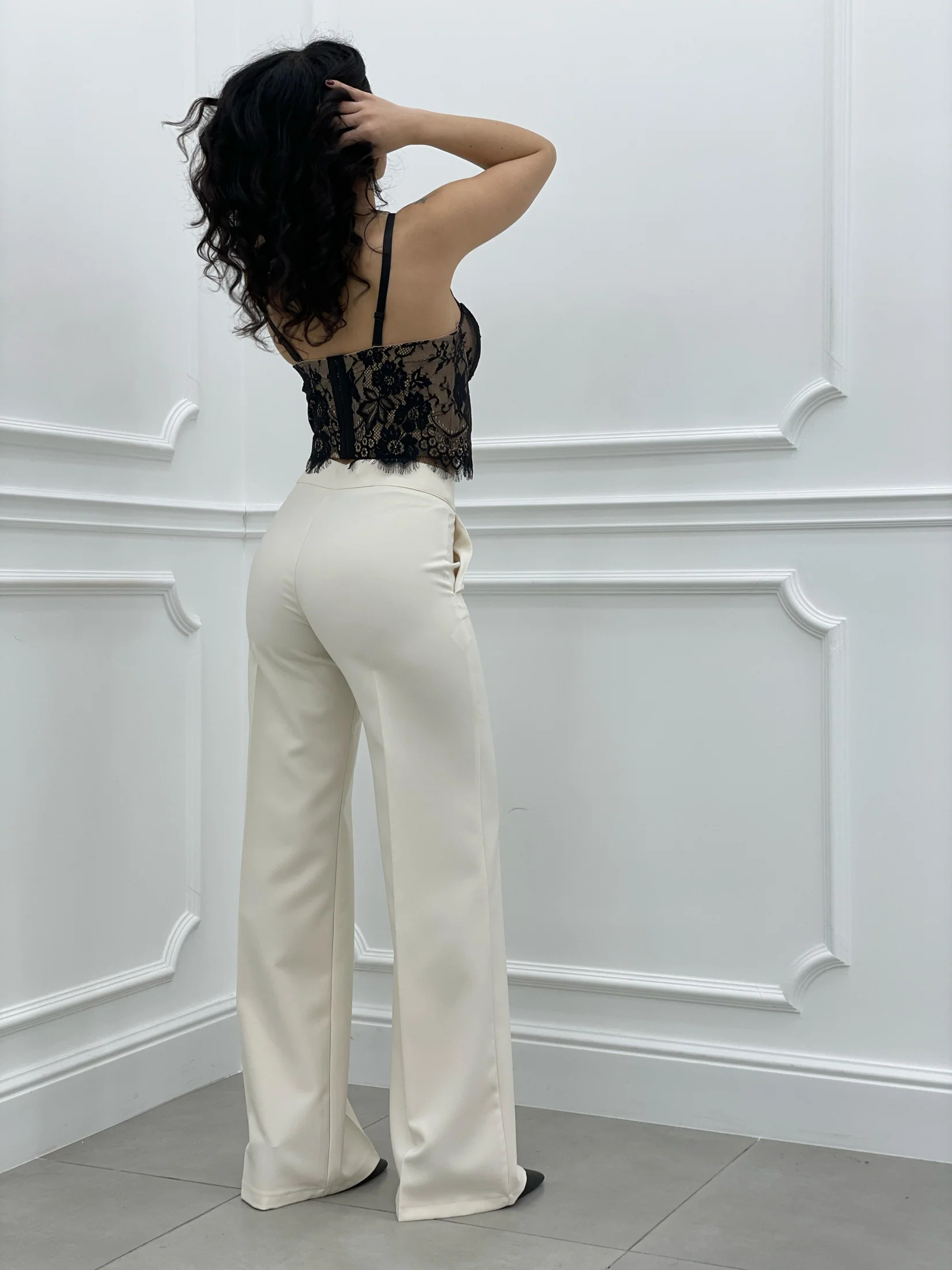 PANTALONE PALAZZO TOP QUALITY NEW COLLECTION - immagine 4