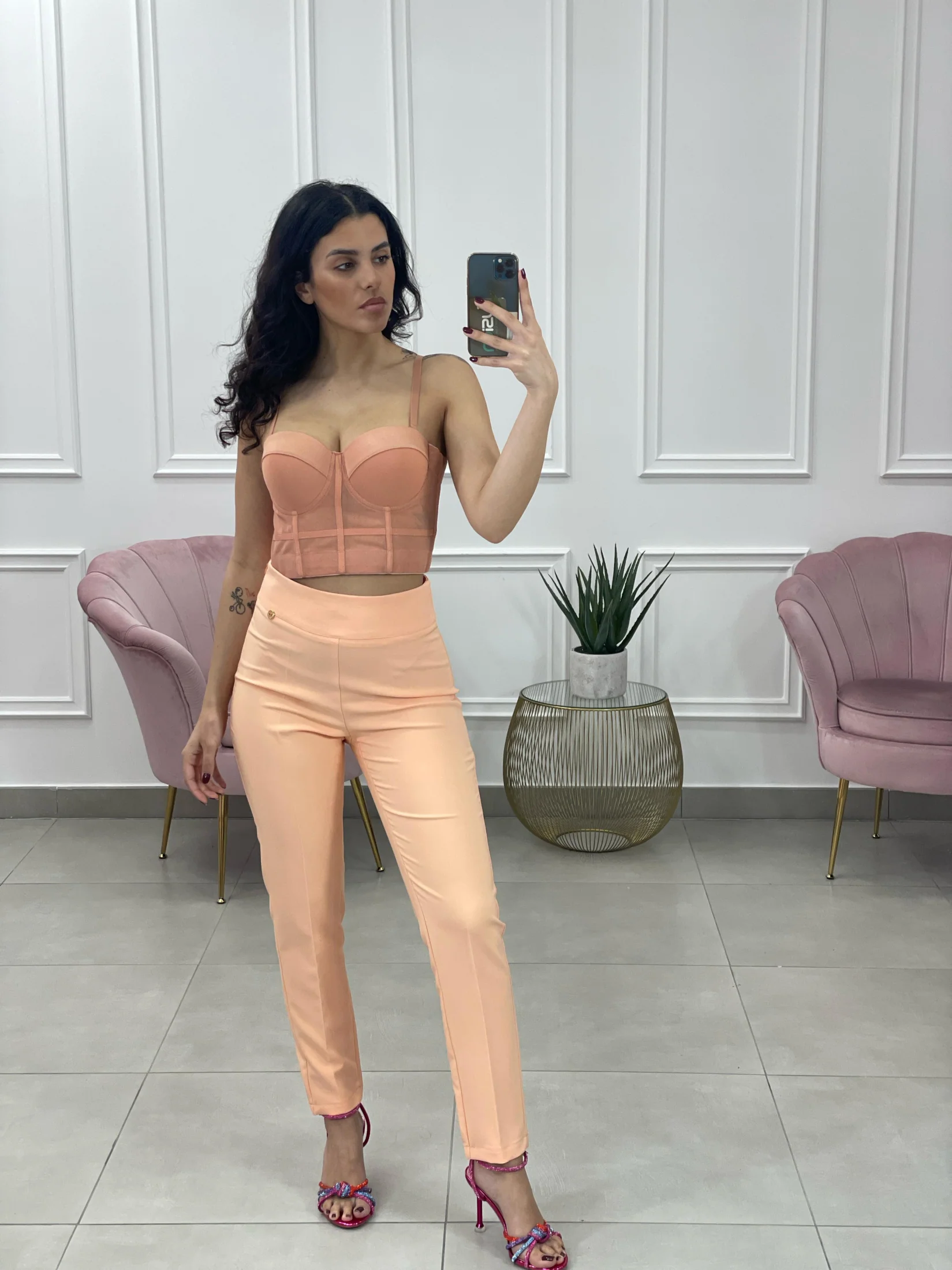 PANTALONE CAPRI TOP QUALITY NEW COLLECTION - immagine 8