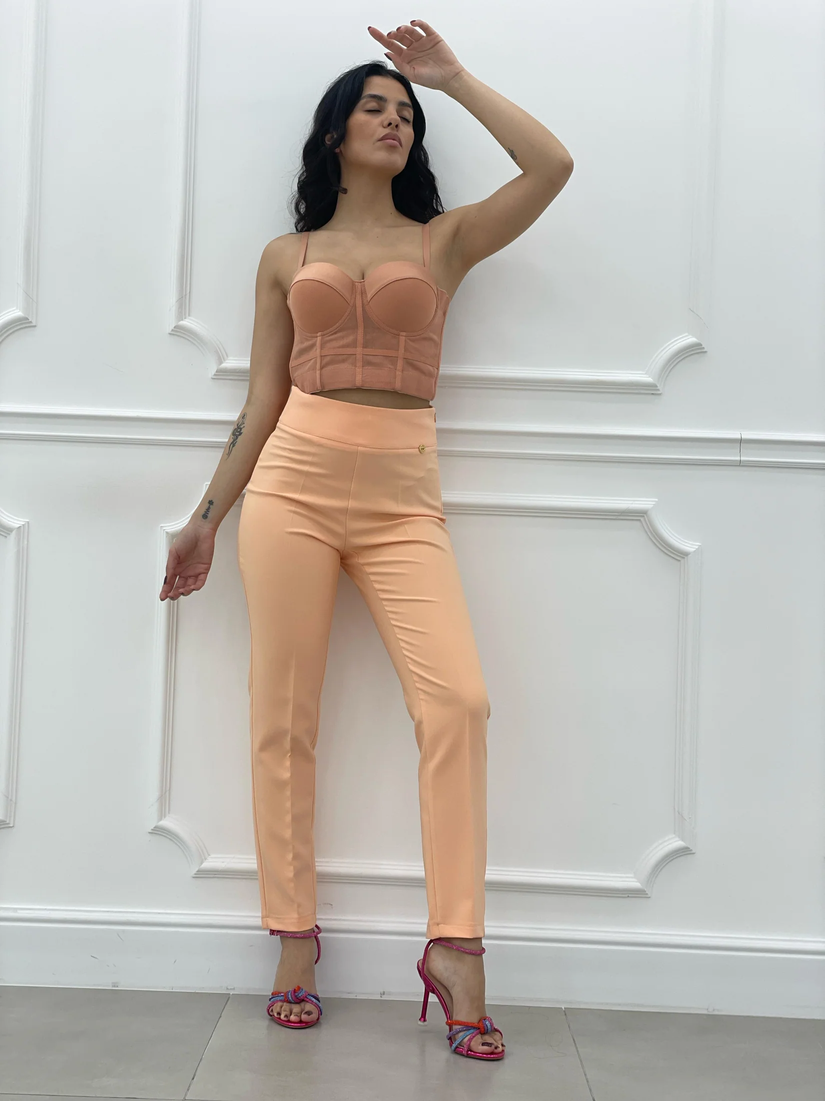 PANTALONE CAPRI TOP QUALITY NEW COLLECTION - immagine 2