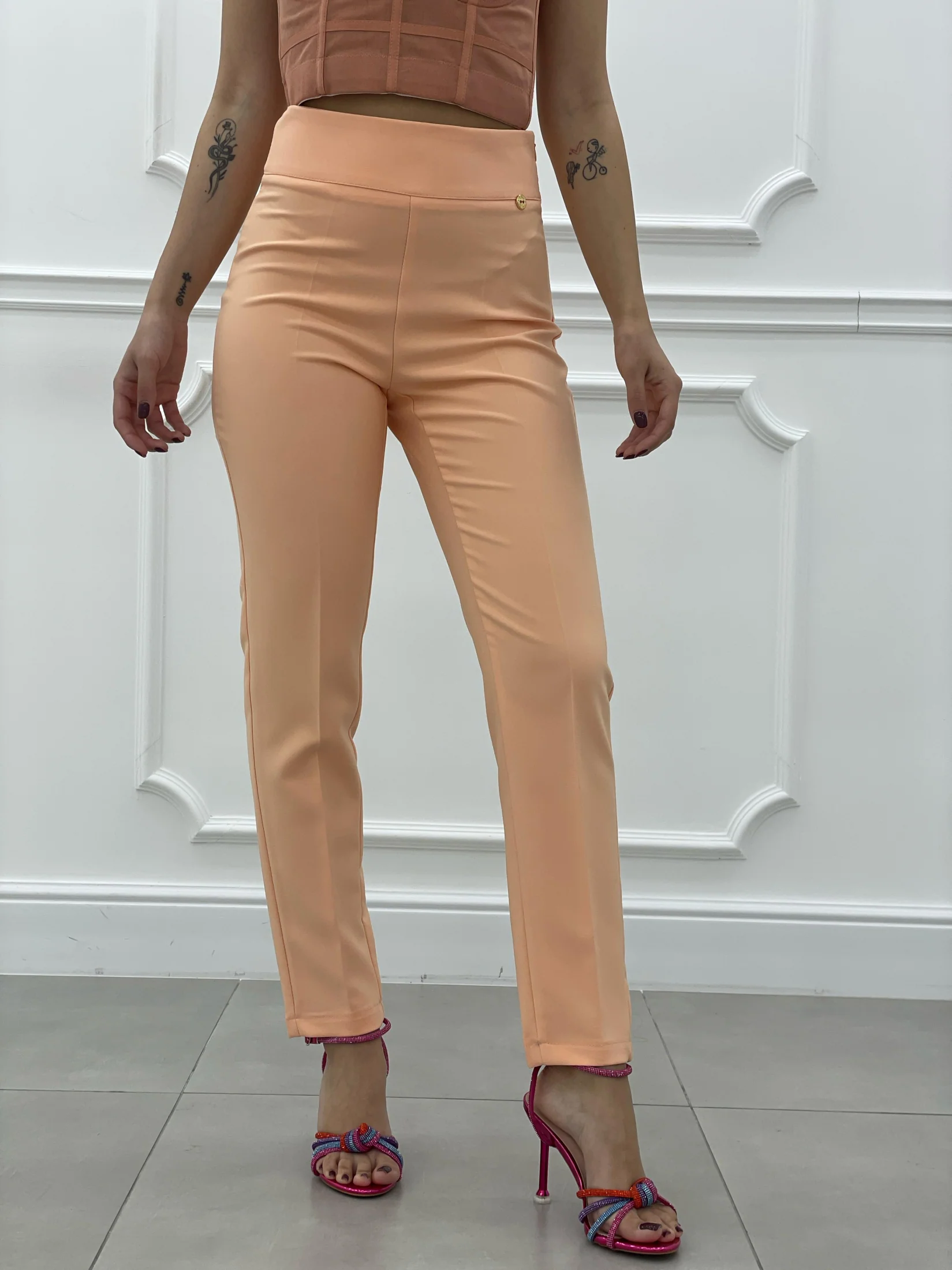 PANTALONE CAPRI TOP QUALITY NEW COLLECTION - immagine 7