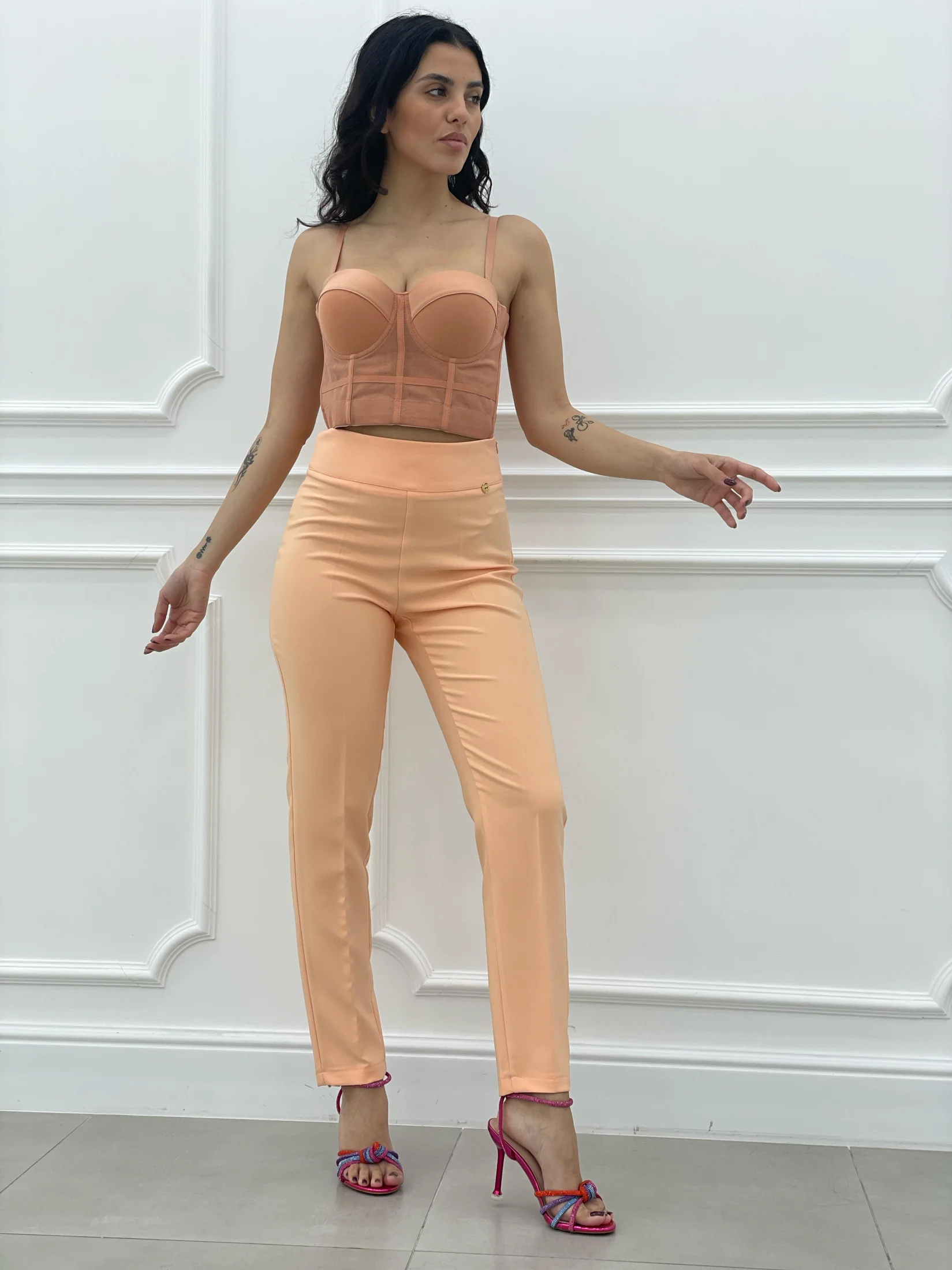 PANTALONE CAPRI TOP QUALITY NEW COLLECTION - immagine 6