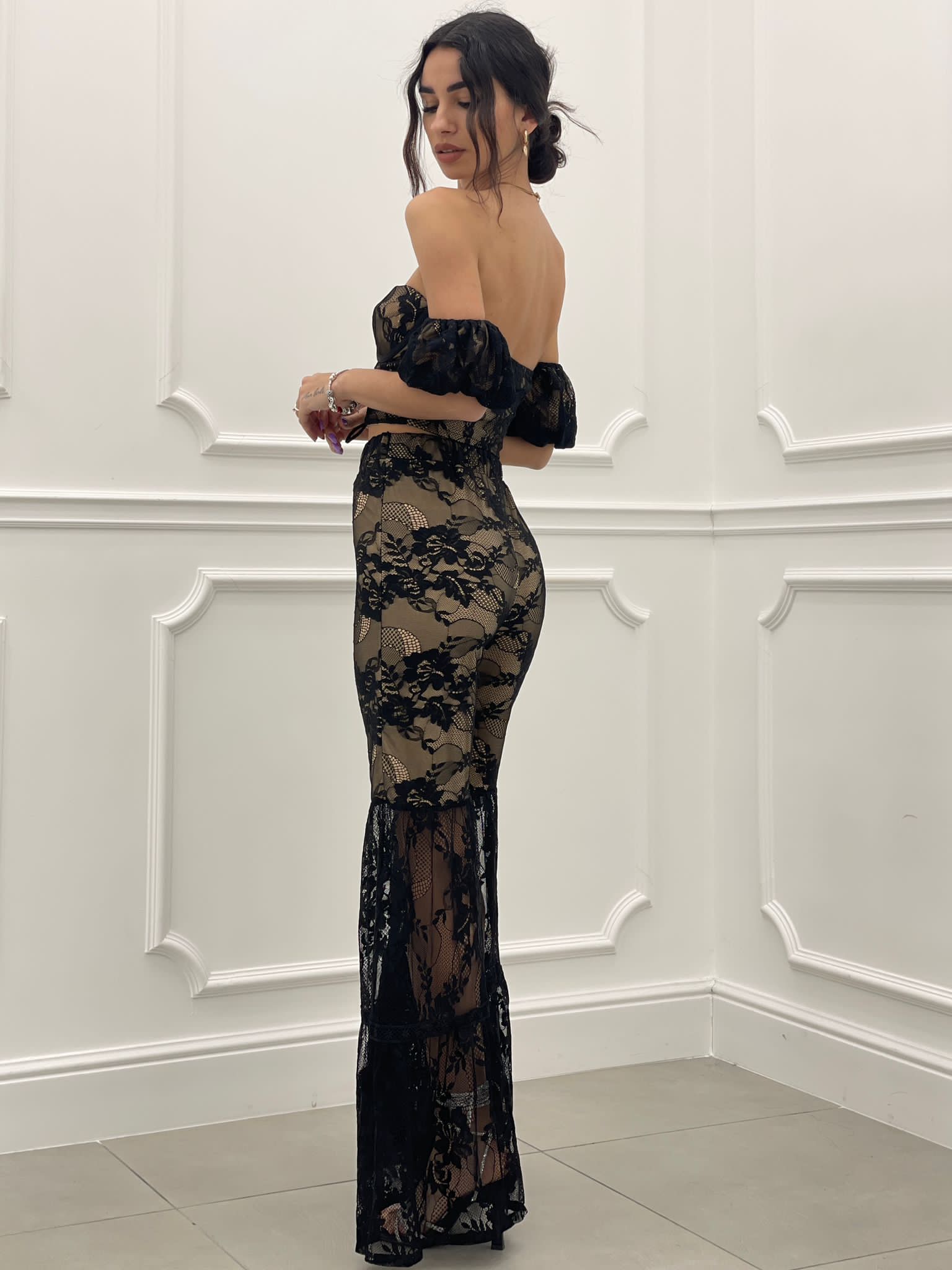 COMPLETO PIZZO MAGLIA E PANTALONE NEW COLLECTION - immagine 4