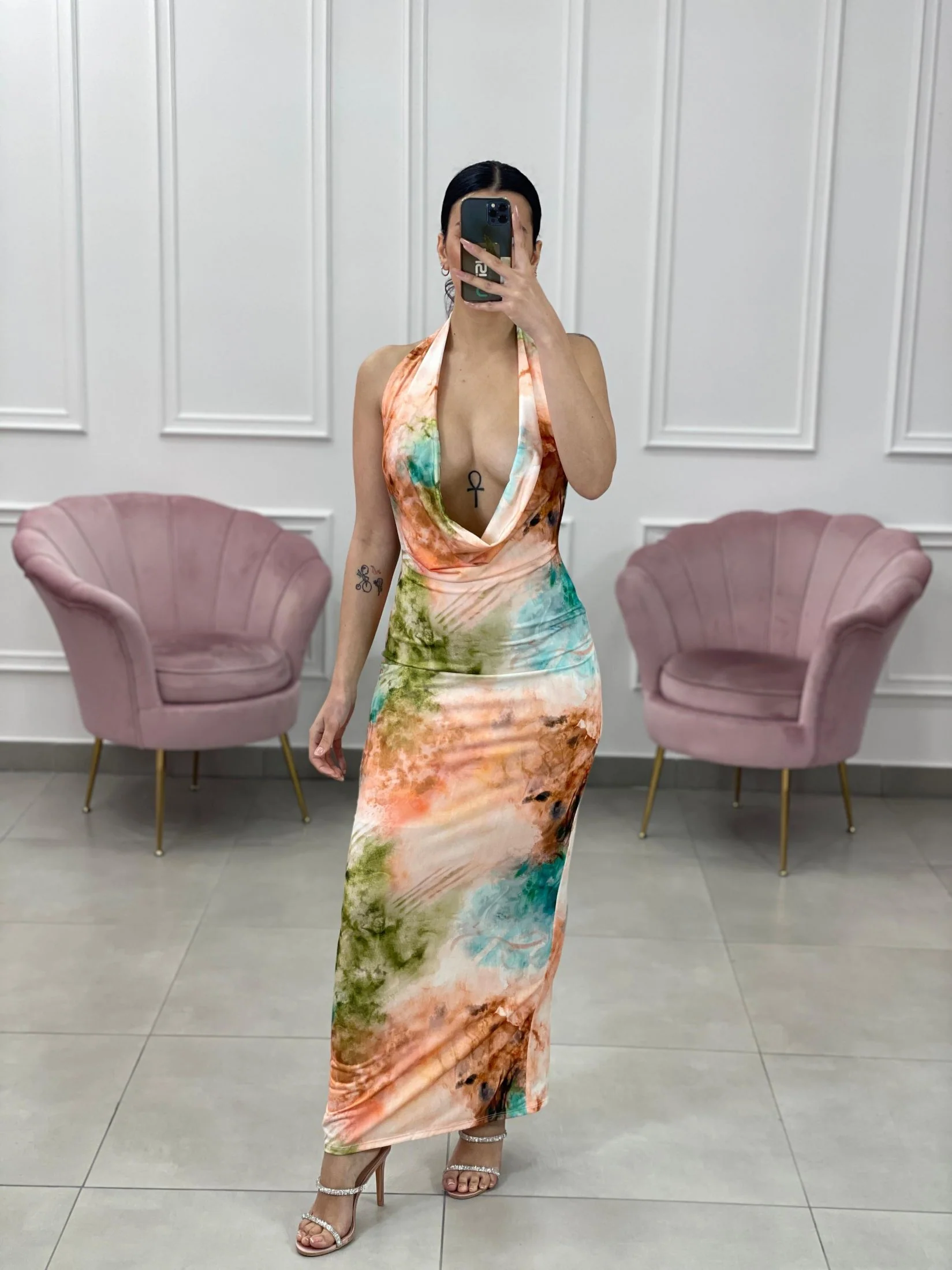 ABITO FANTASIA MULTICOLOR NEW COLLECTION - immagine 8