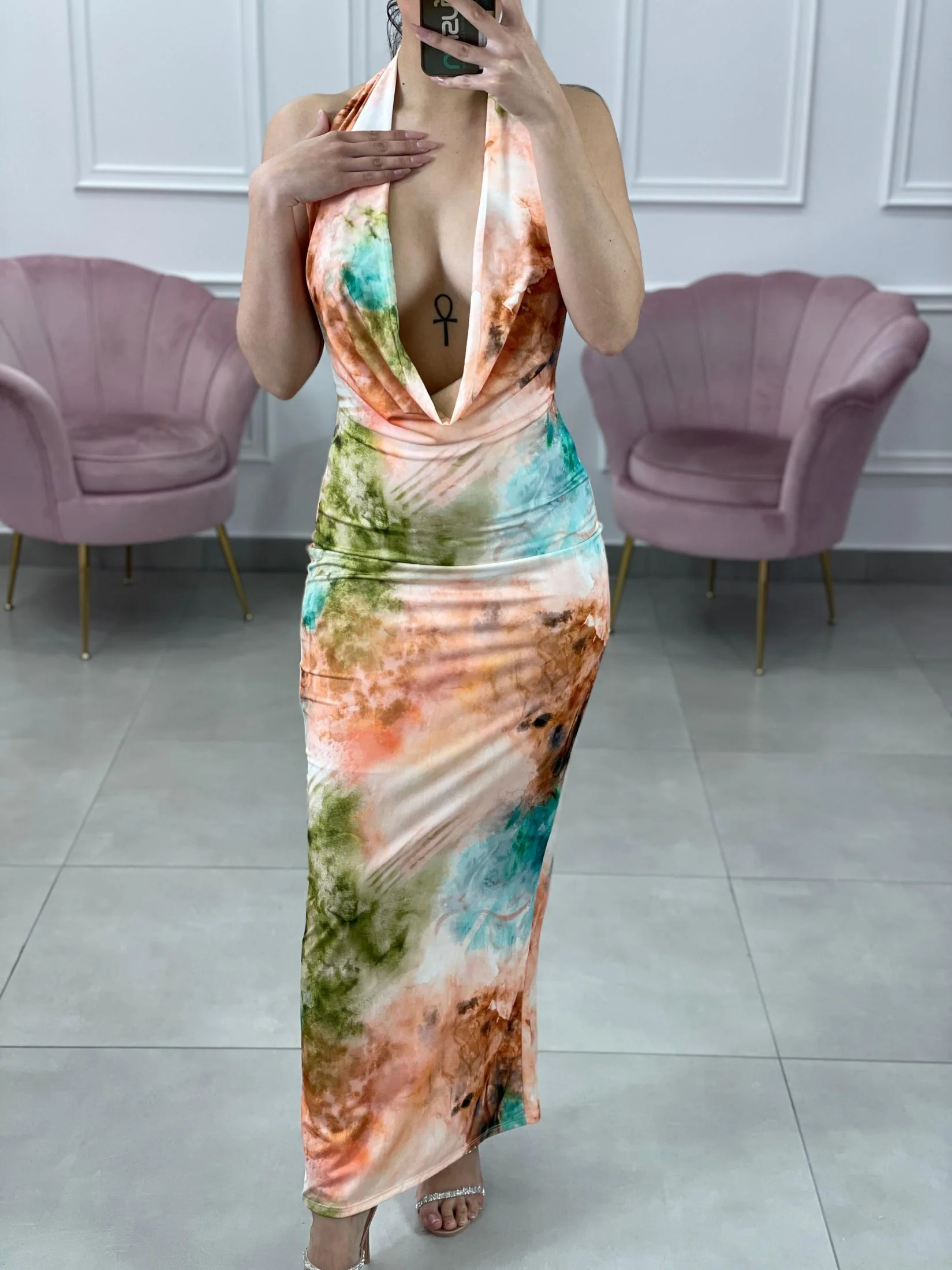 ABITO FANTASIA MULTICOLOR NEW COLLECTION - immagine 9