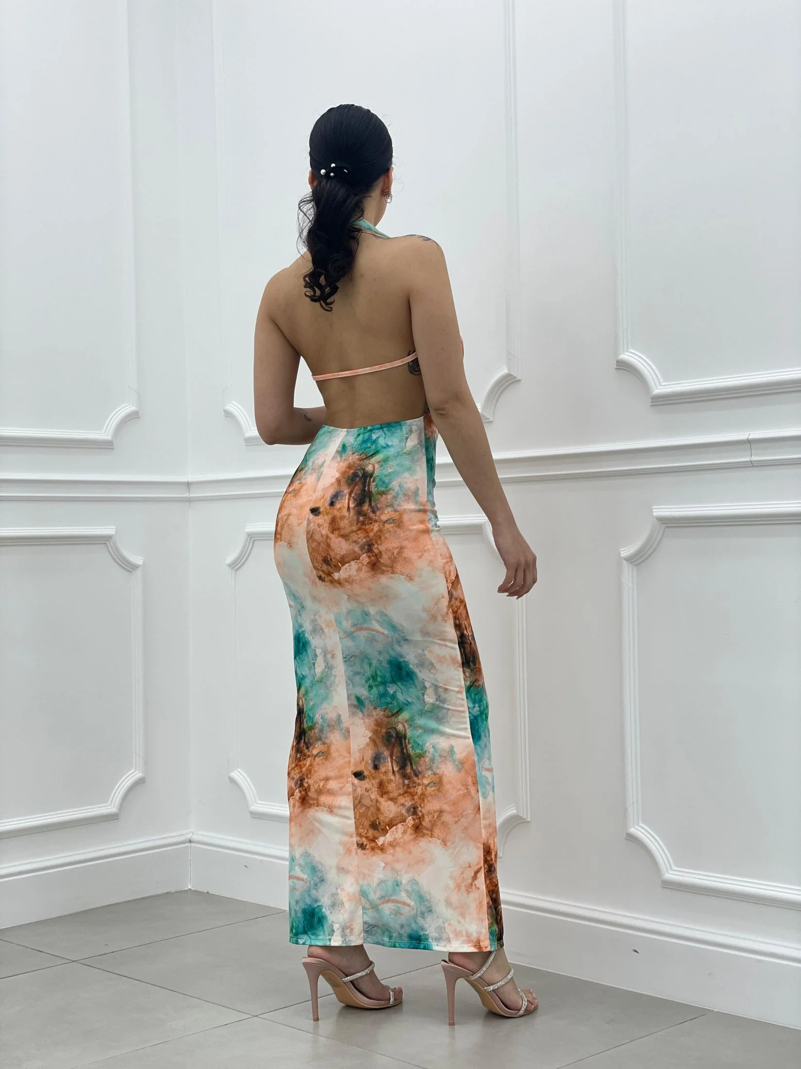 ABITO FANTASIA MULTICOLOR NEW COLLECTION - immagine 3