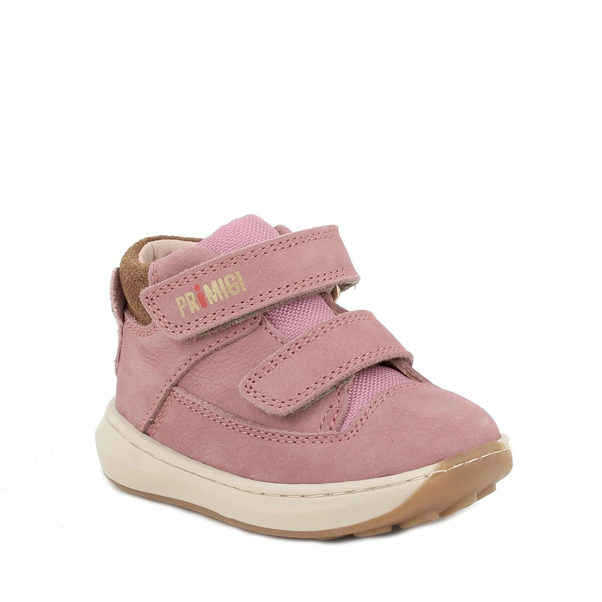 Scarpe da bambina rosa con strap - immagine 3