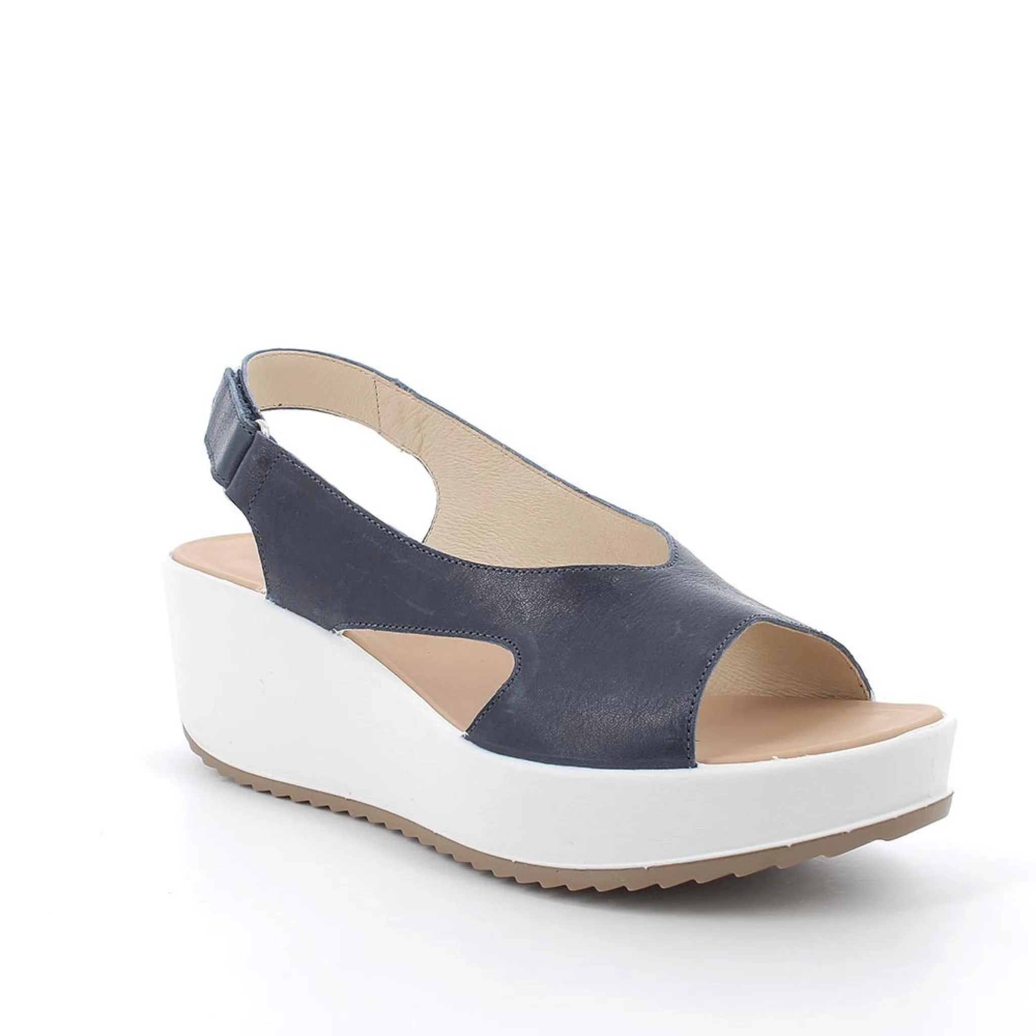 Sandali con zeppa da donna con strap - immagine 2