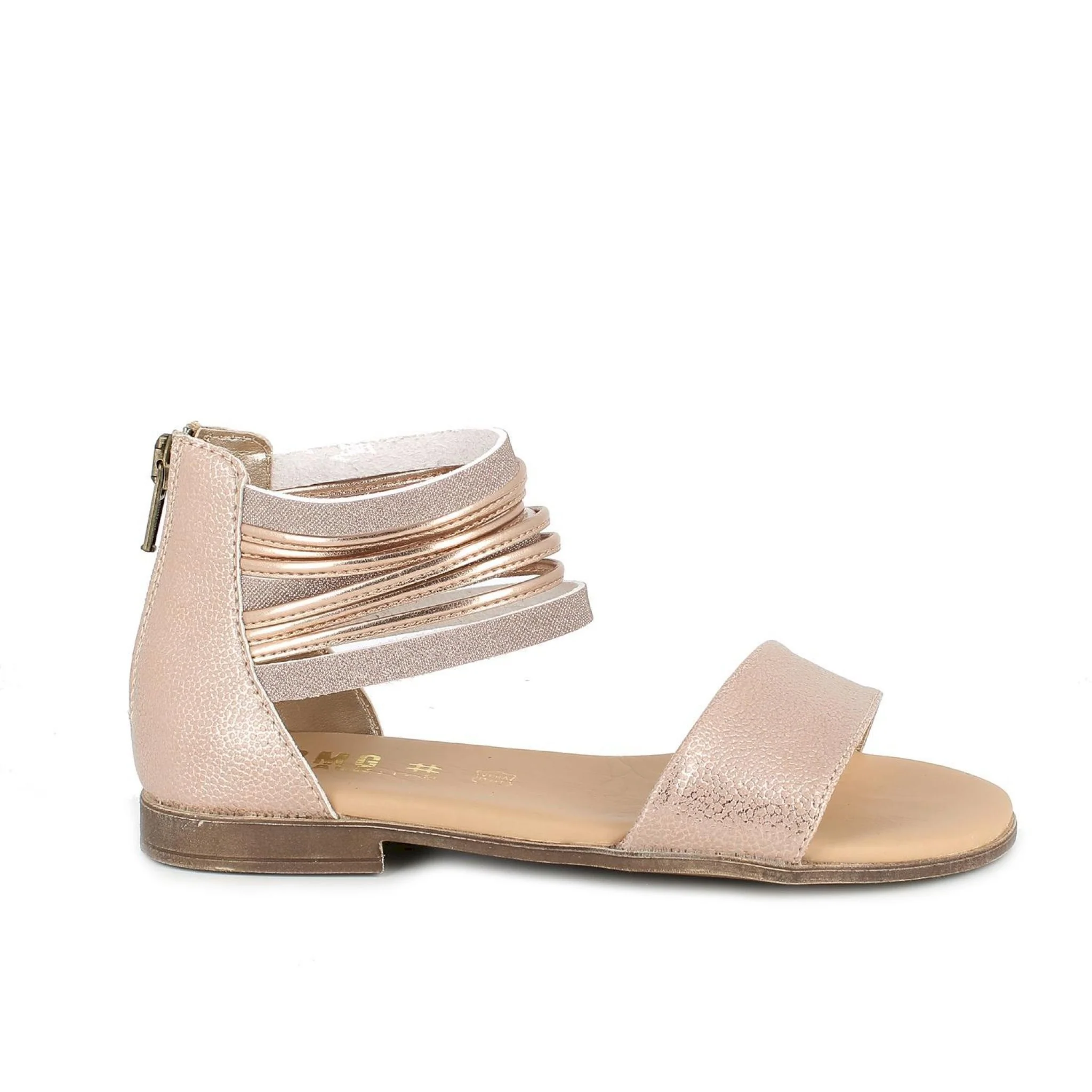 Sandalo da bambina argento - immagine 5