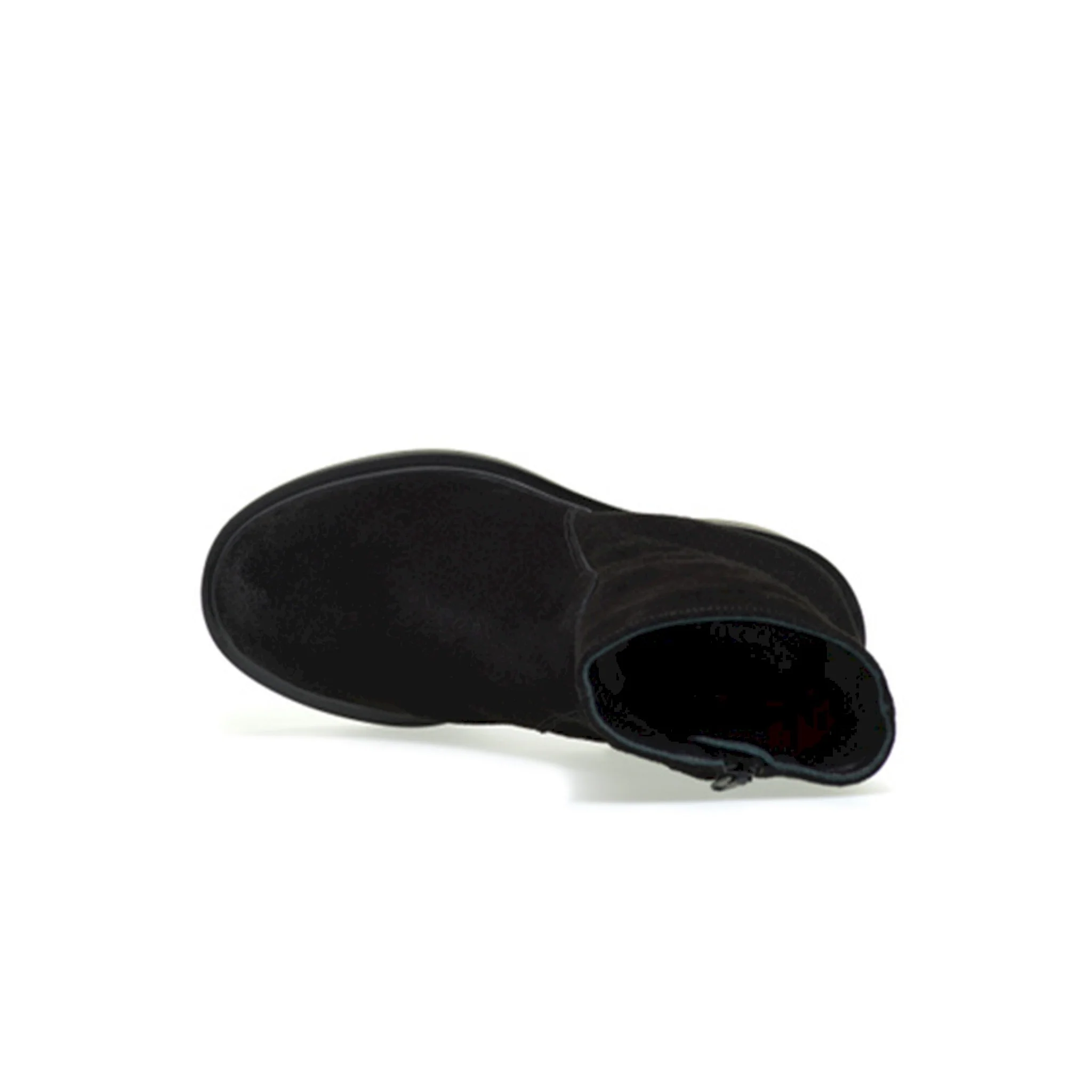 Tronchetto in pelle scamosciata con tacco - immagine 5