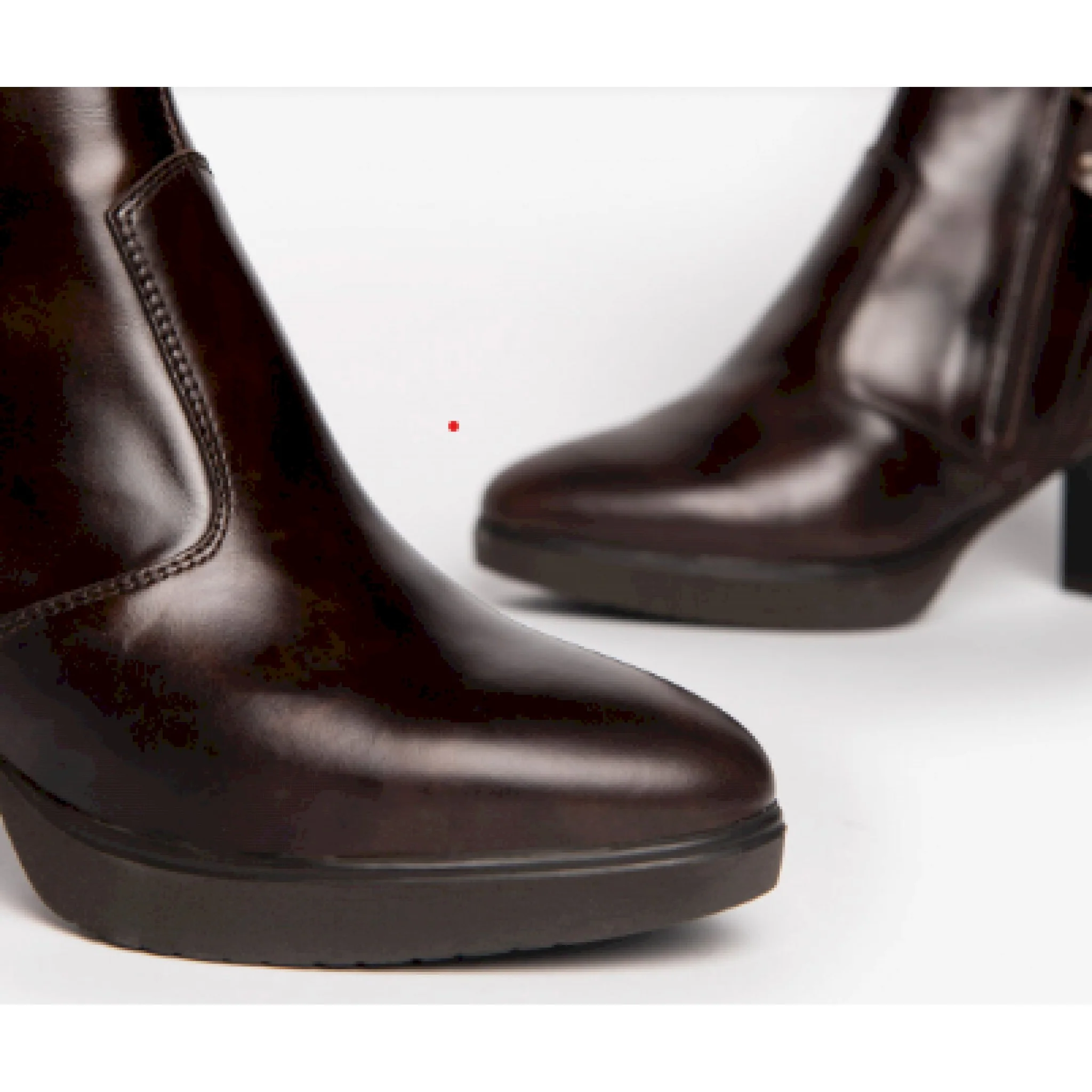 Nero giardini tronchetto donna tacco in pelle - immagine 9