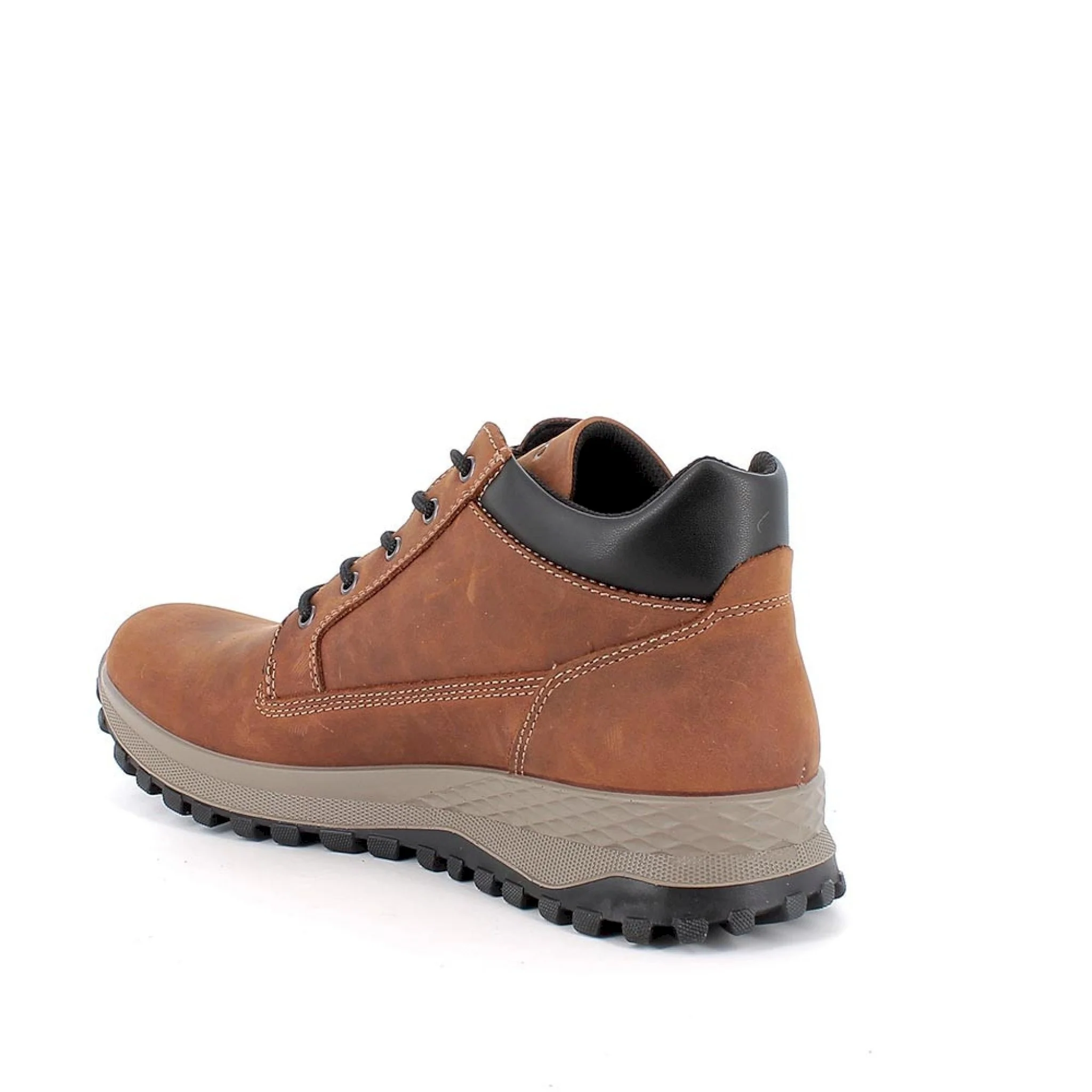 Stivaletti gore-tex da uomo marrone con zip - immagine 4